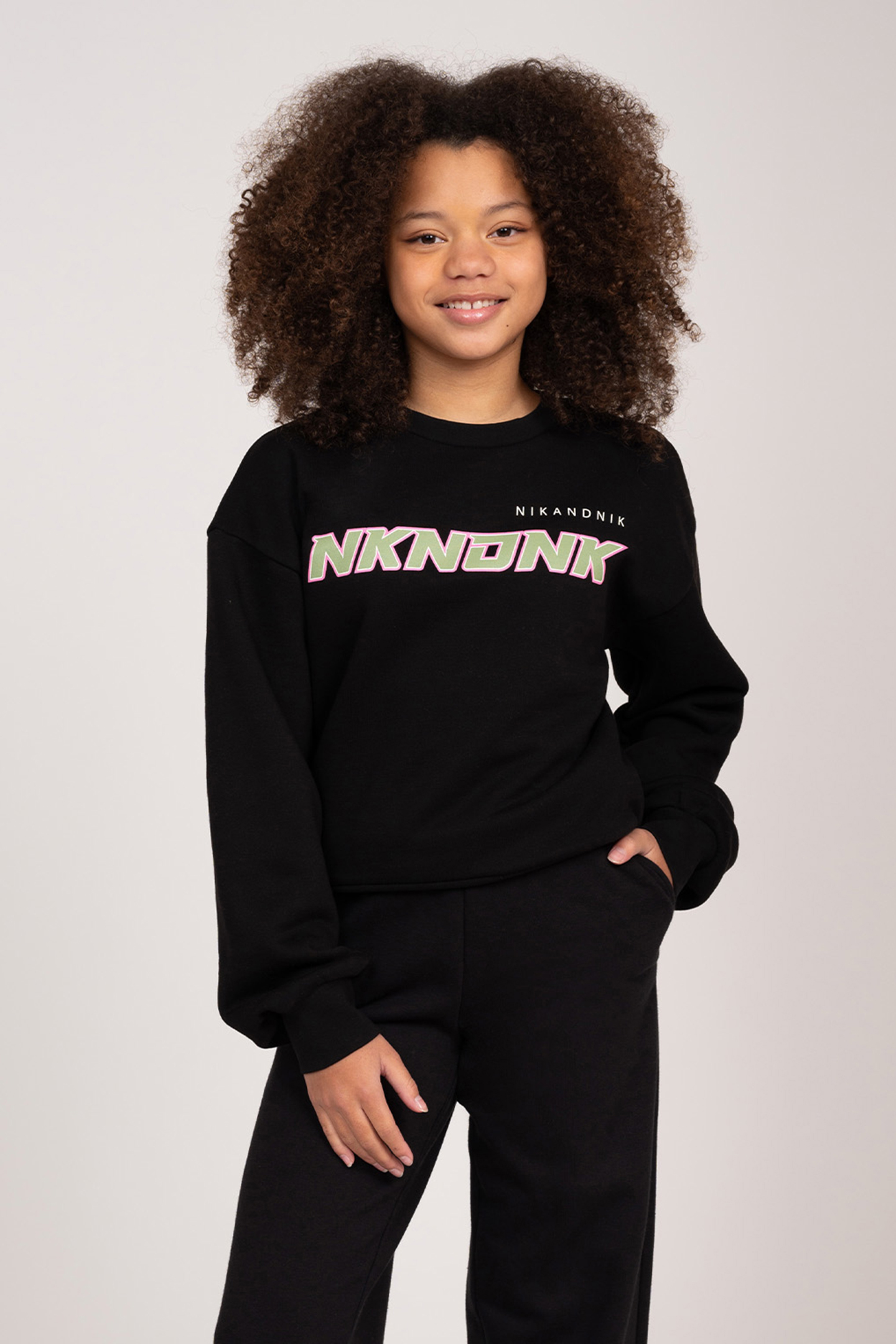 RACER SWEATSHIRT BLACK by NIK & NIK