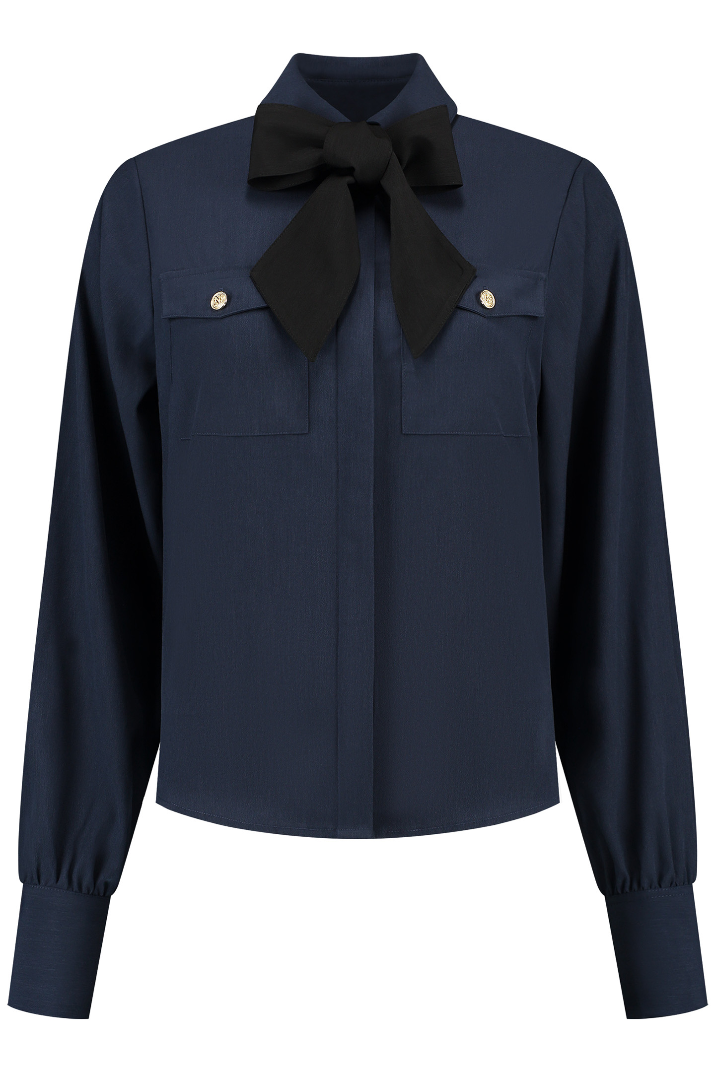 ELDA BLOUSE NAVY 2