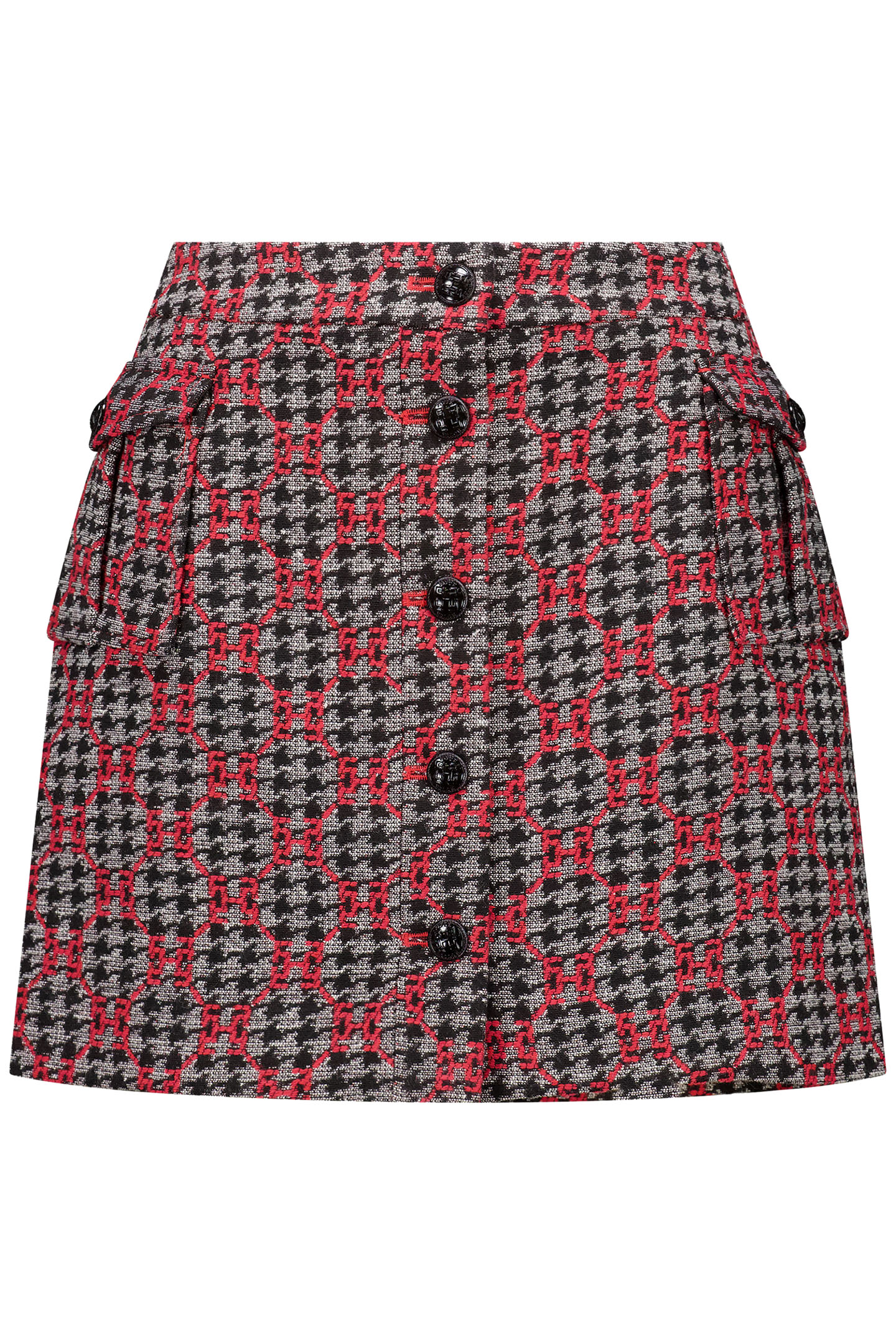 DELPHY SKIRT FAB RED 2