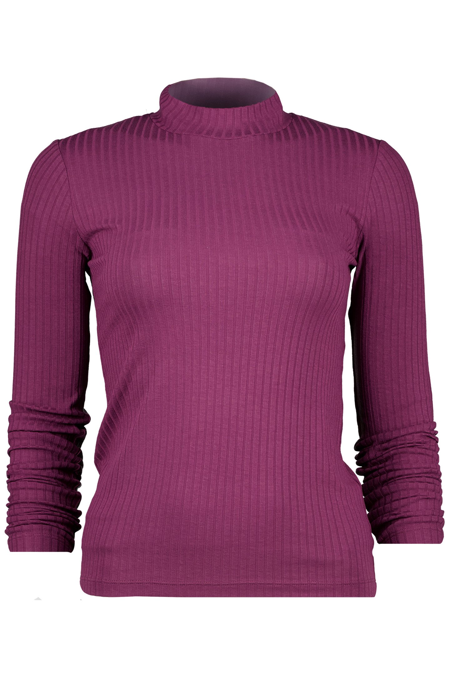 HAVIEN TOP AUBERGINE RED 1