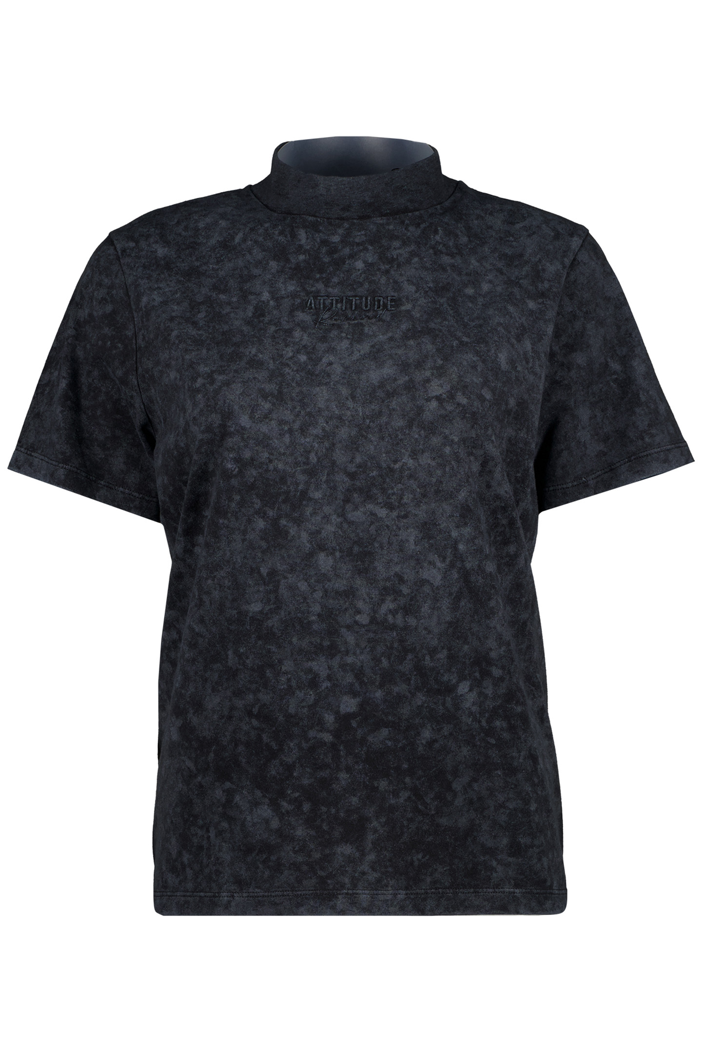 HANNAH T-SHIRT WASHED BLACK by RAIZZED