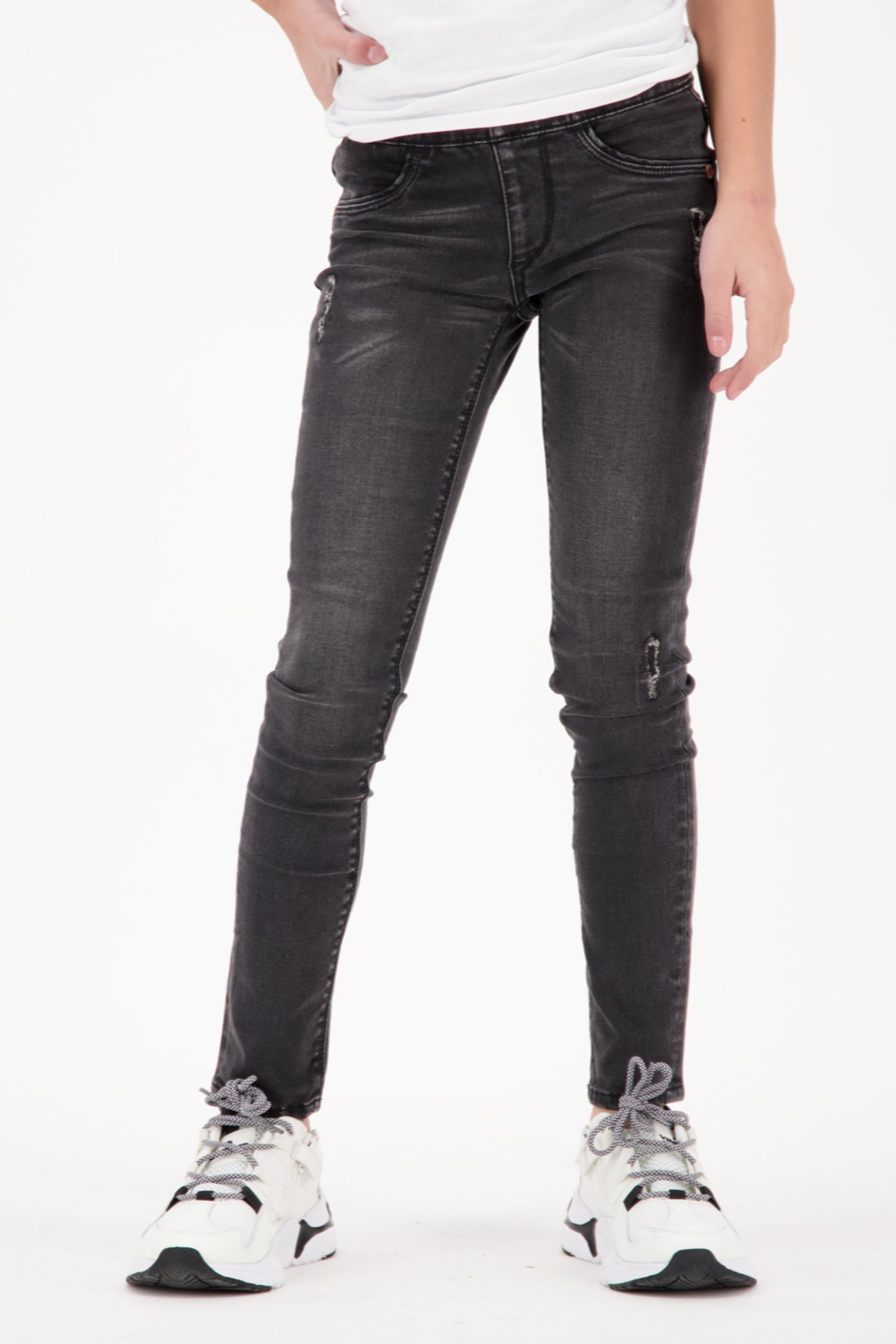 GIRL'S BRACHA TREGGING/JEGGING BLACK VINTAGE by Vingino