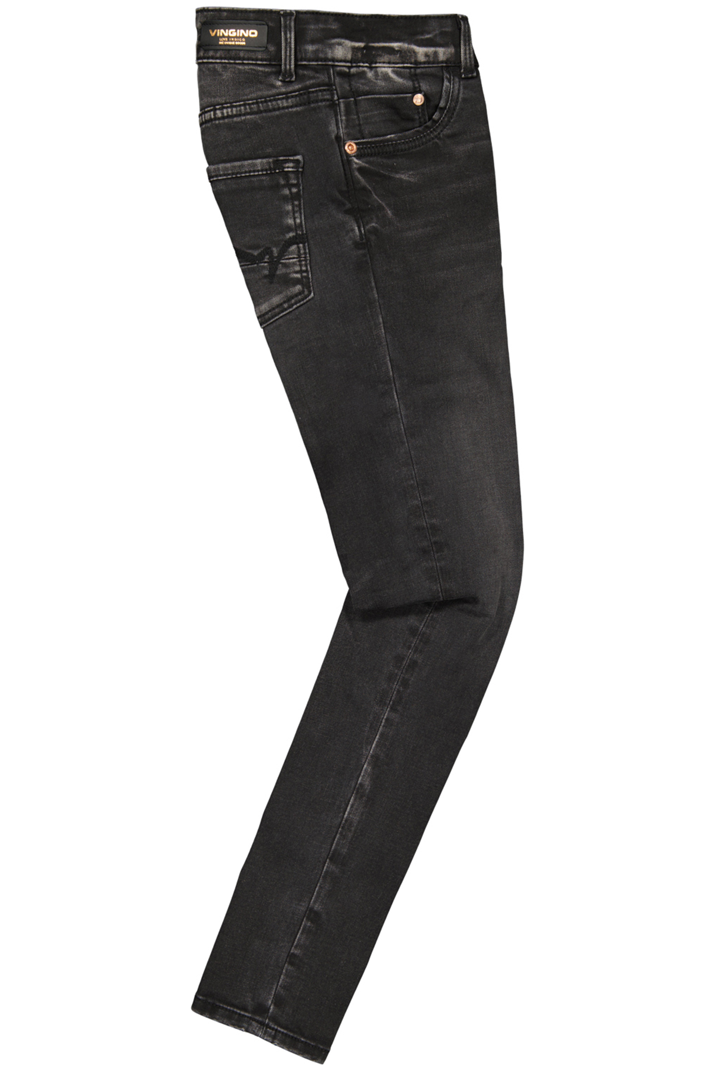 GIRL'S BERNICE JEANS BLACK VINTAGE 3