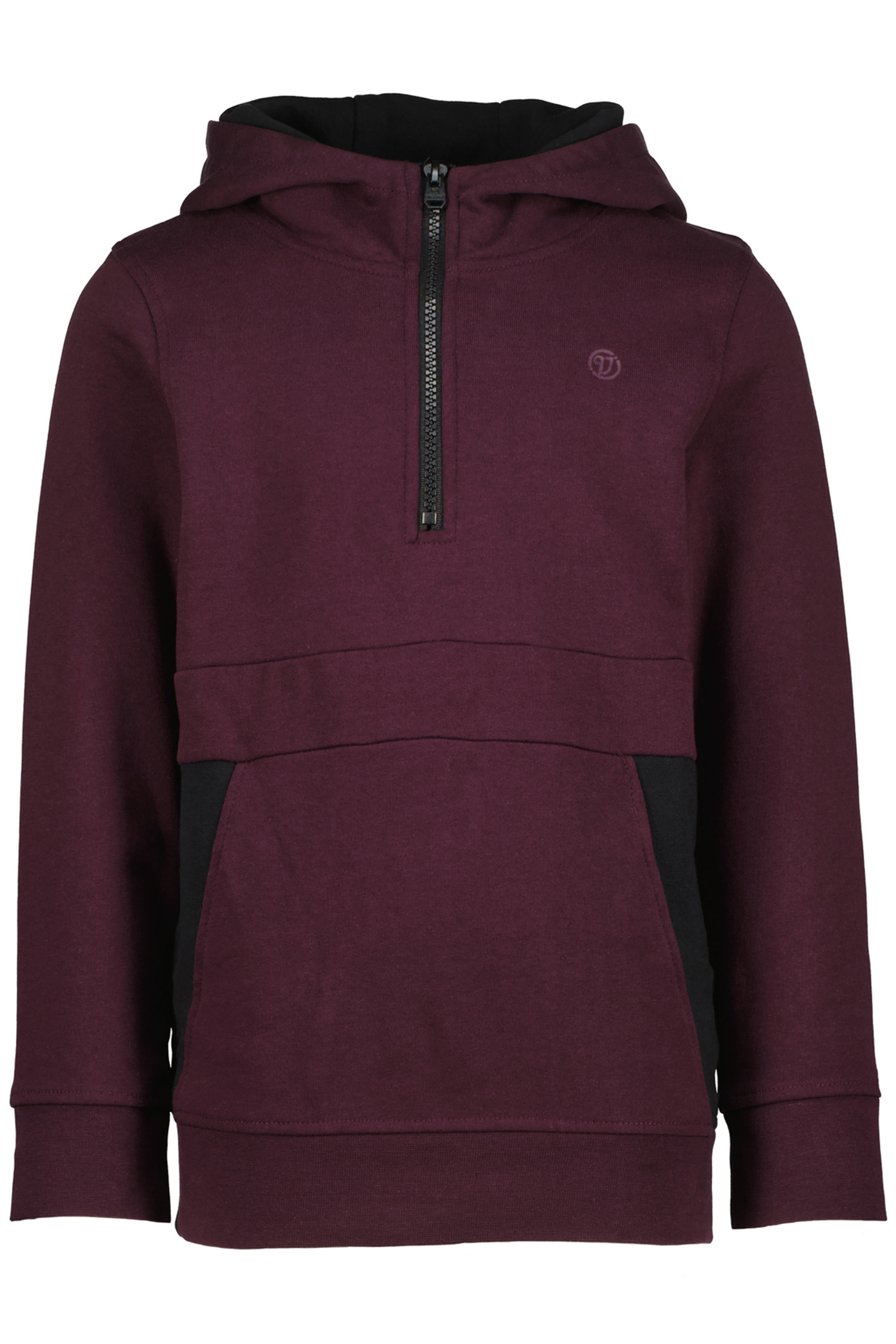 BOY'S NILO SWEATER AUBERGINE RED 1