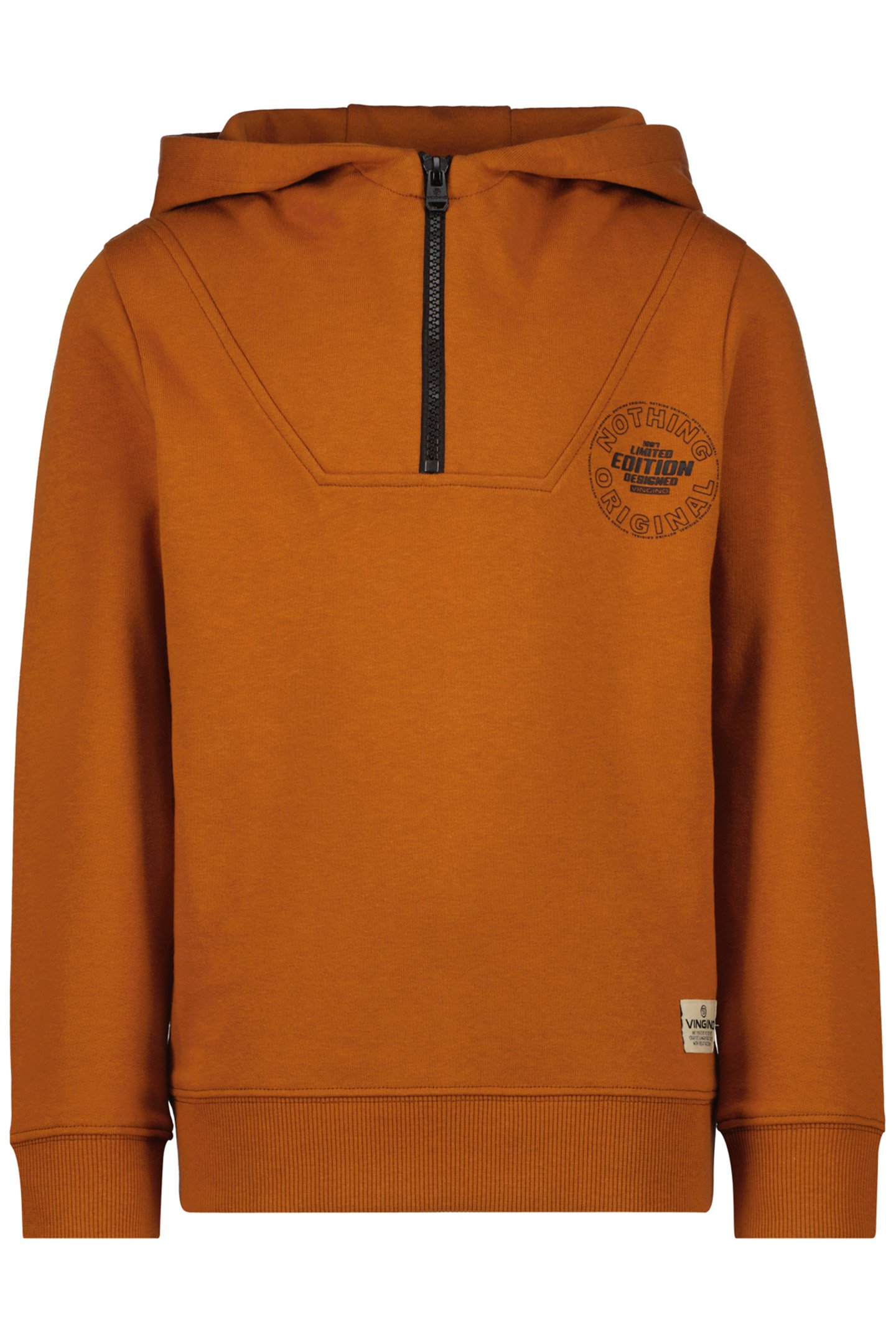 BOY'S NOSA SWEATER RUSTY BROWN 1
