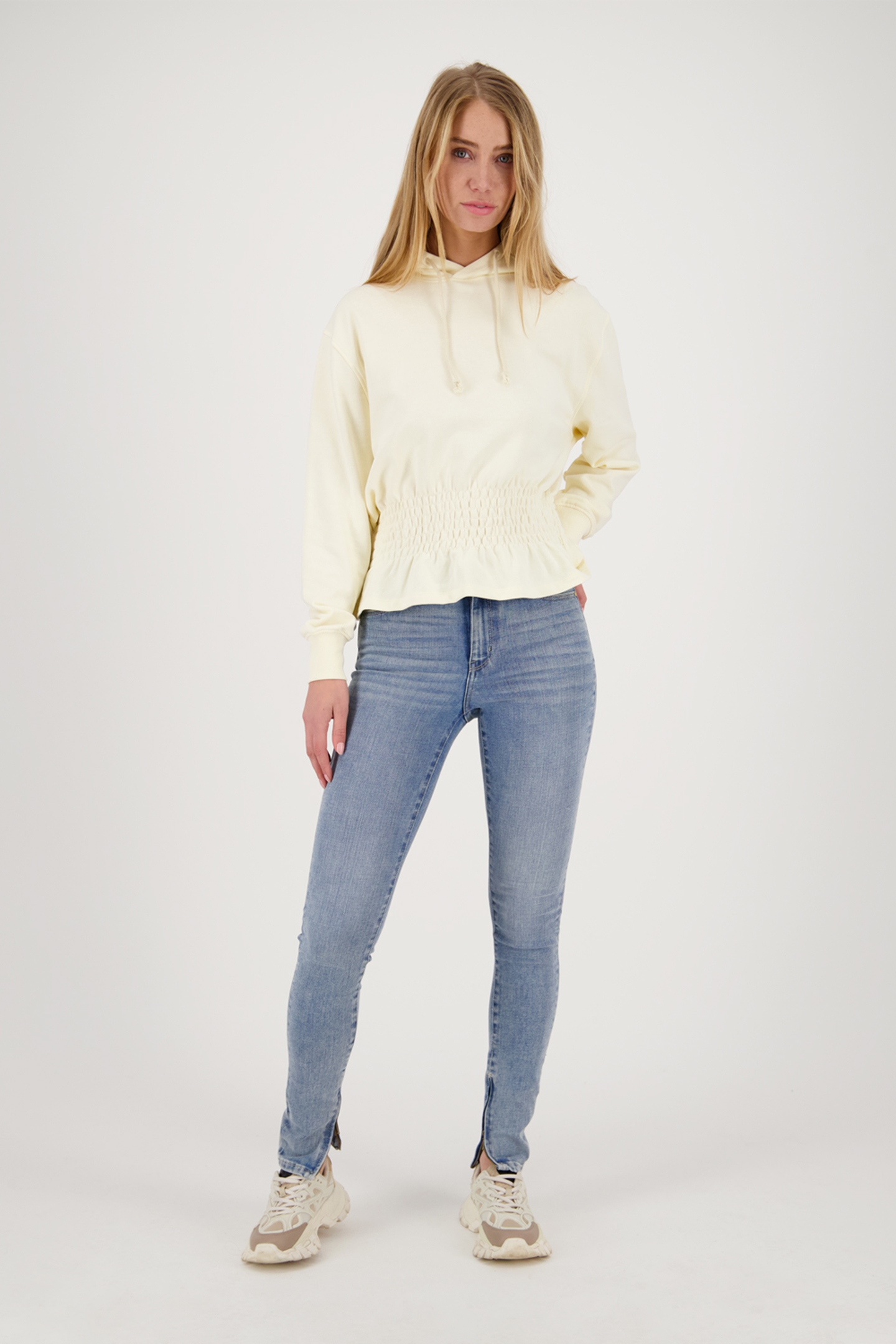 LIV HOODY BRIGHT CREAM 1