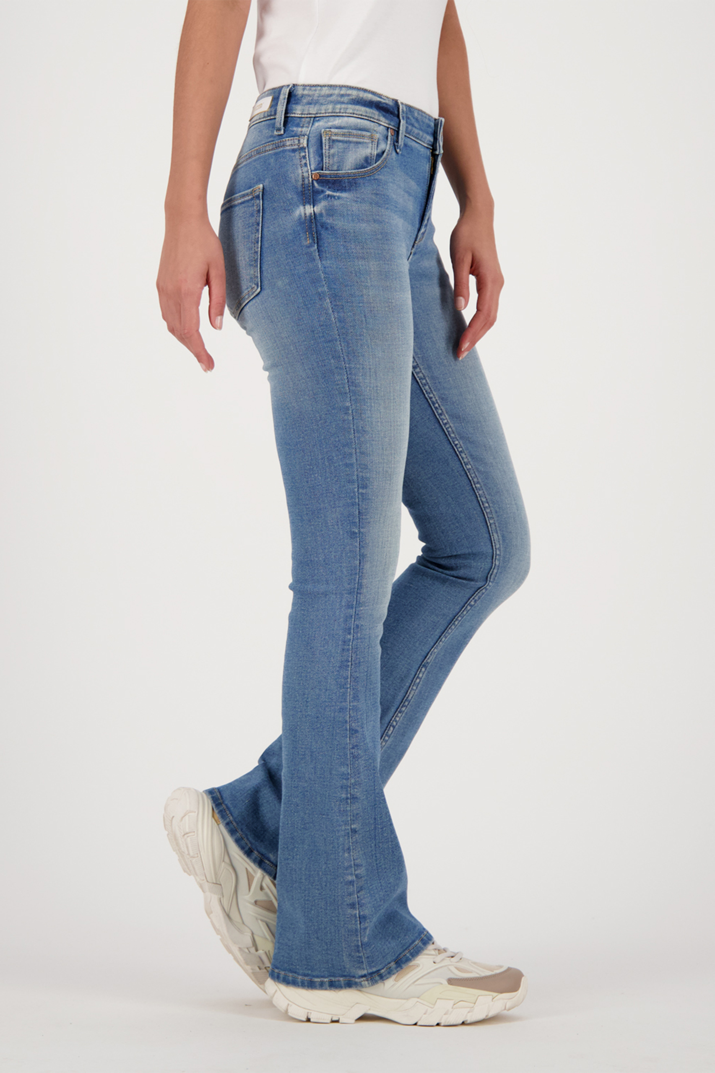 ECLIPSE JEANS MID BLUE STONE 10