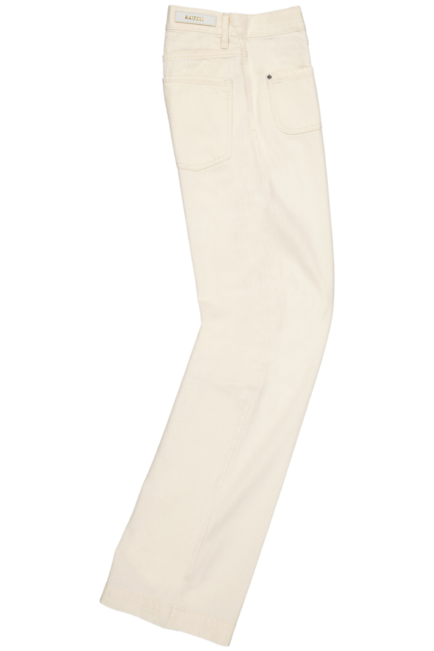 OASIS PATCHED-ON POCKETS JEANS BRIGHT CREAM 7