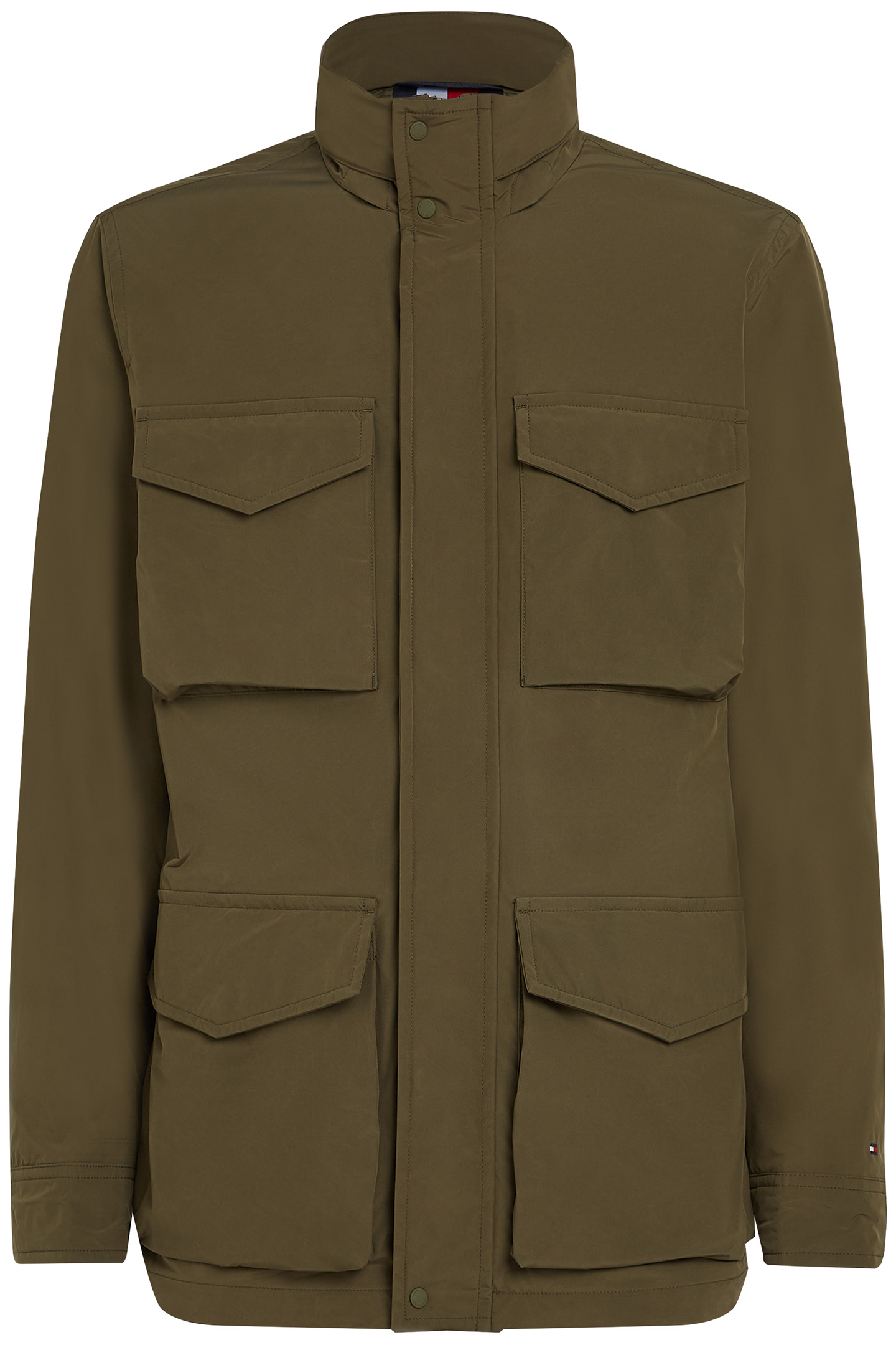 LW PACKABLE FIELD JACKET SLIM FIT ARMY GREEN 4