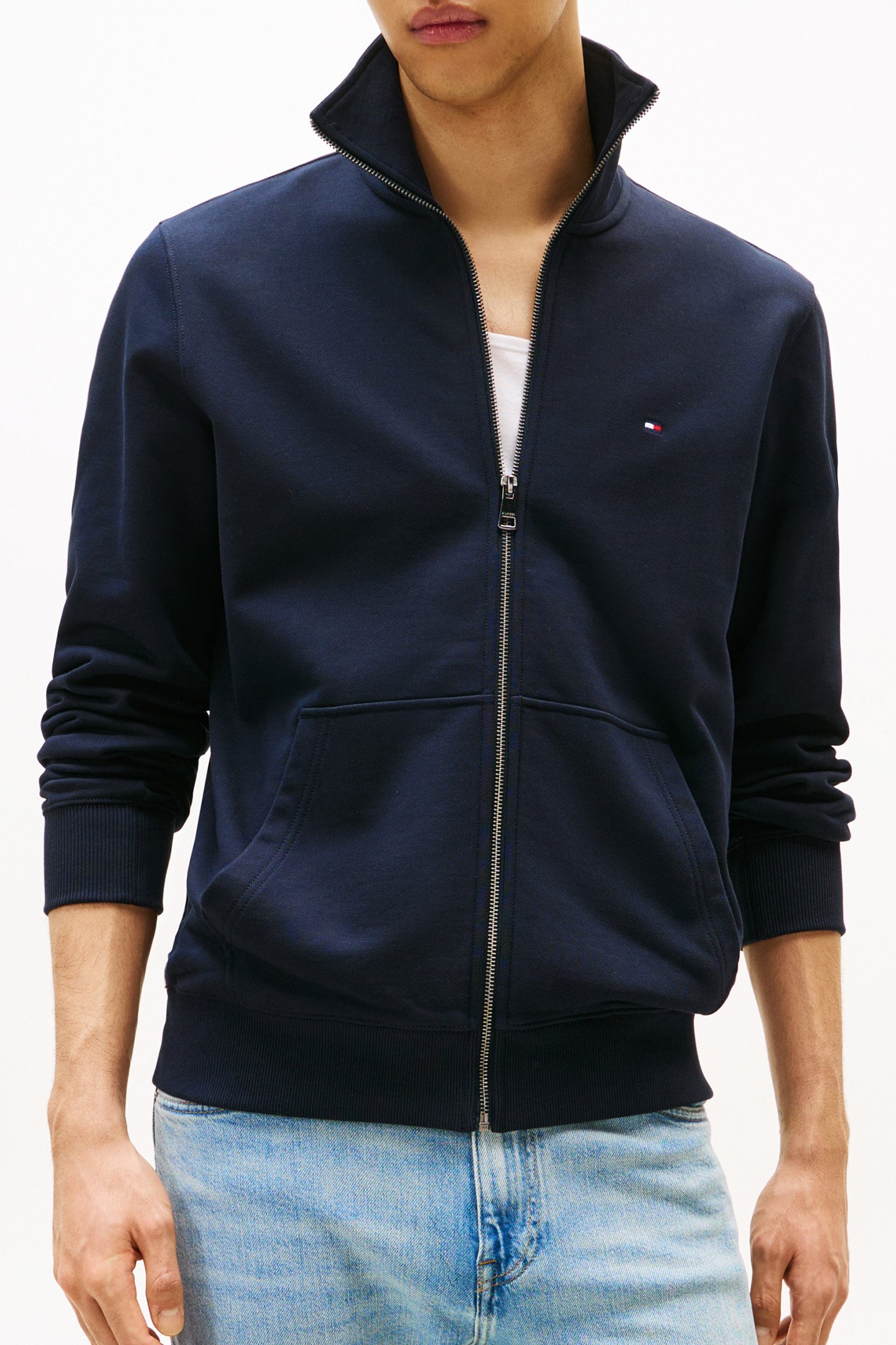 ESSENTIAL TERRY ZT SWEATSHIRT DESERT SKY by Tommy Hilfiger