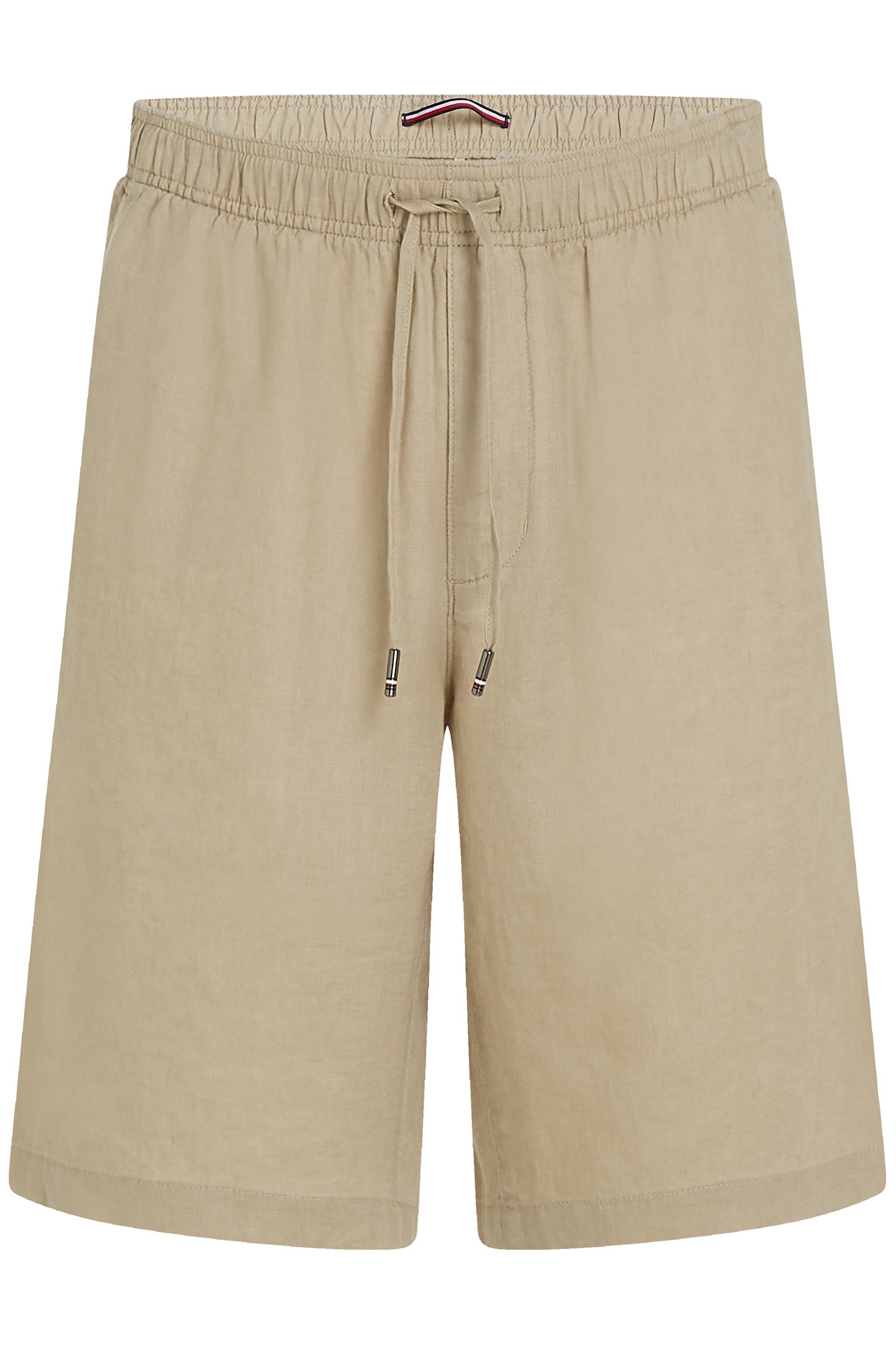 HARLEM PO SLIM FIT LINEN SHORTS BEIGE 4