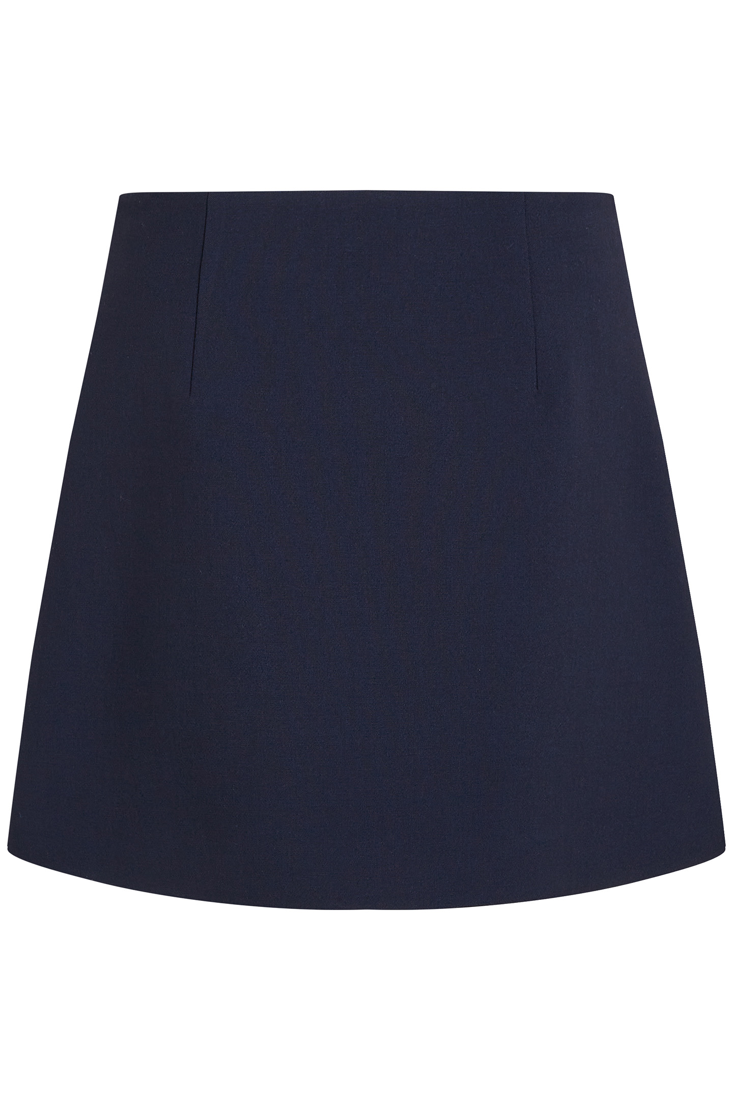 LOOSE FIT A-LINE MINI DRESS BLUE 5