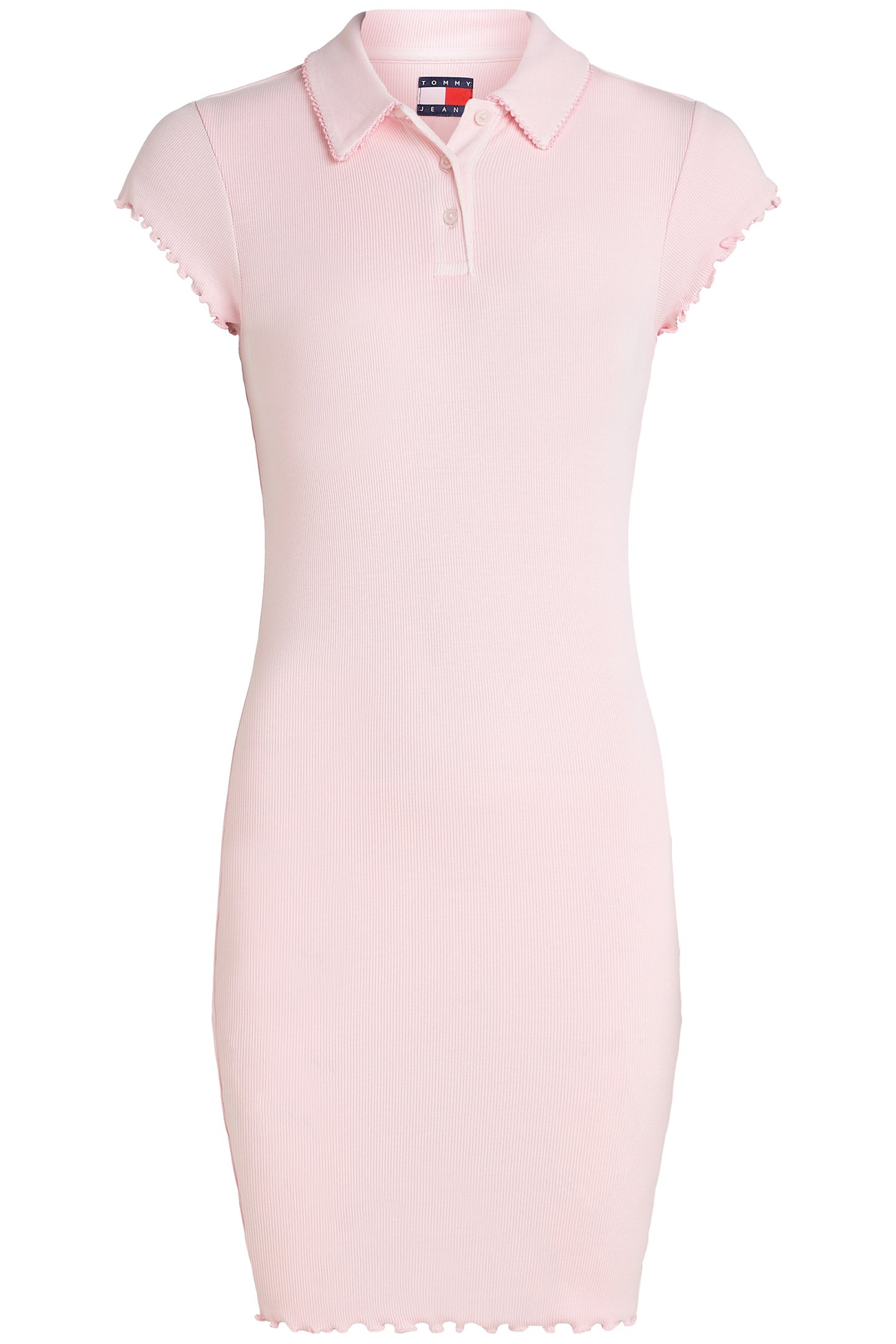 TJW GMD RIB POLO SS PRECIOUS PINK 4