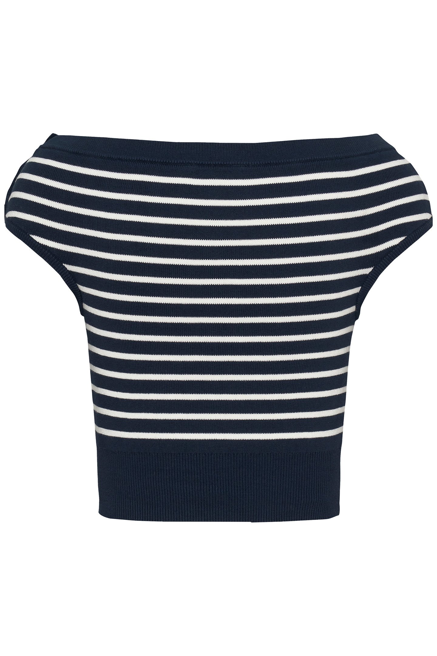 TJW RELAXED FIT OFF SHOULDER T-SHIRT DARK NIGHT NAVY 5