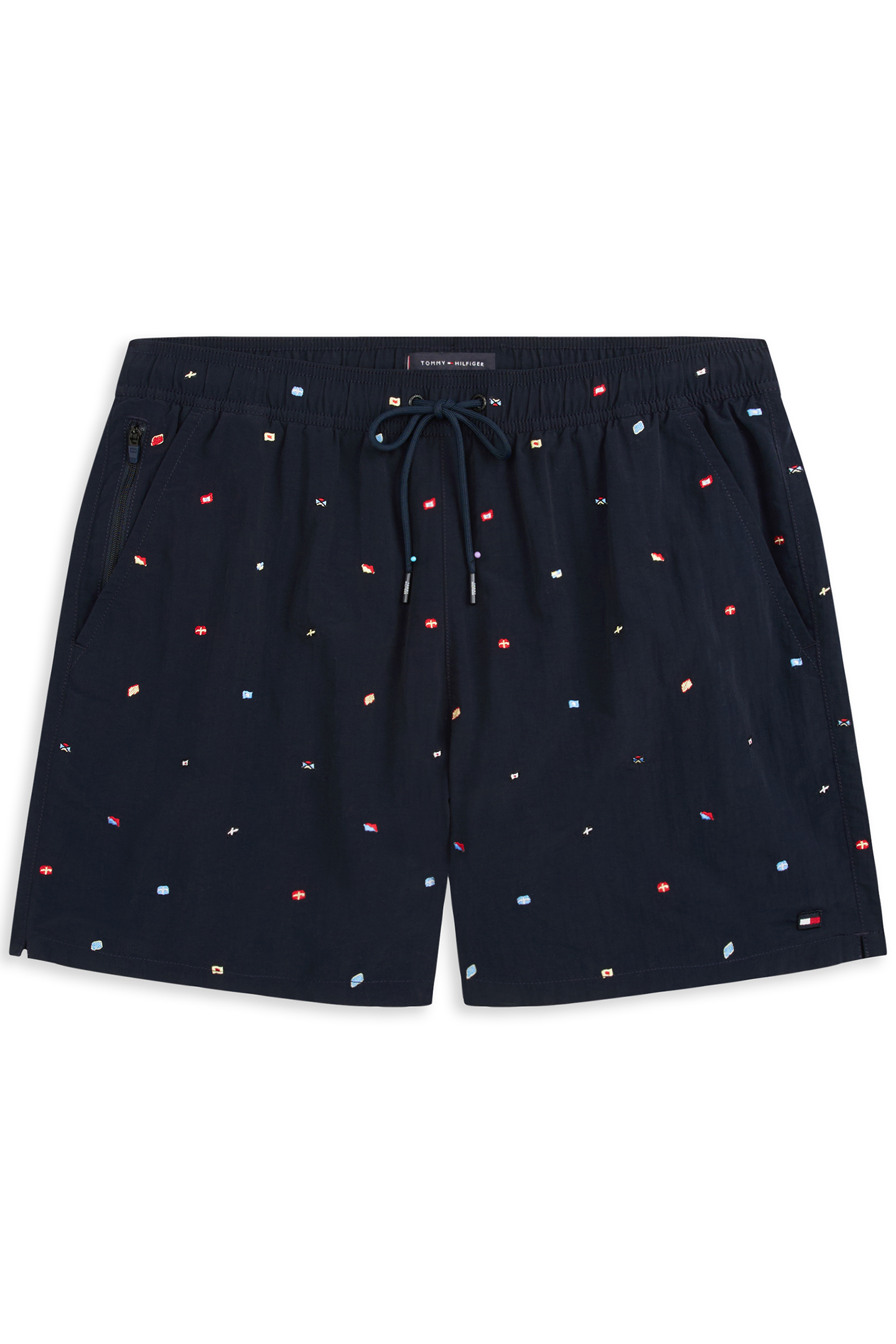 CR FLAG CRITTER DESERT SKY REGULAR FIT SWIM SHORTS BLUE 4