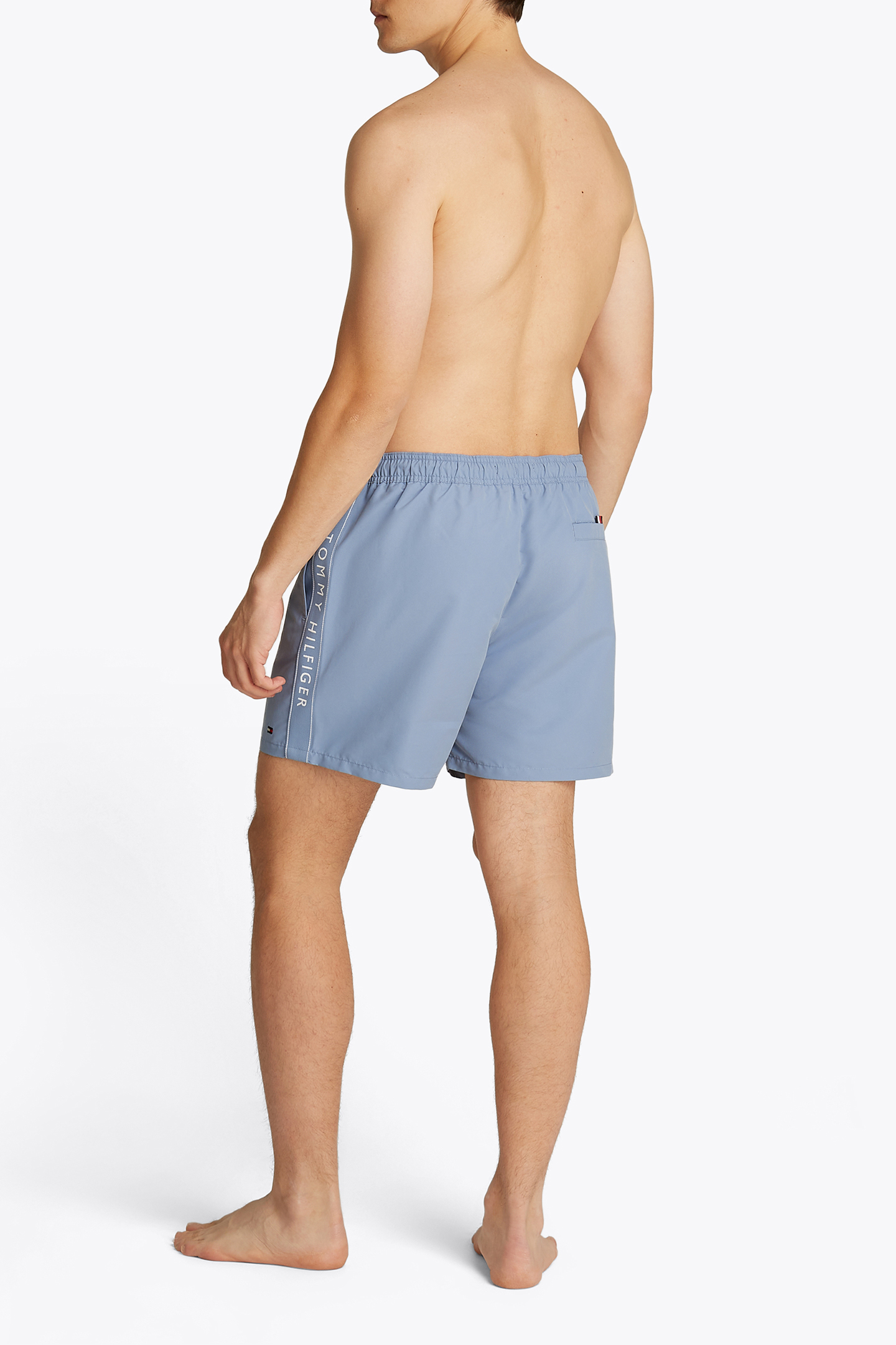 MEDIUM DRAWSTRING SLIM FIT MEN'S SWIM SHORTS BLUE 3
