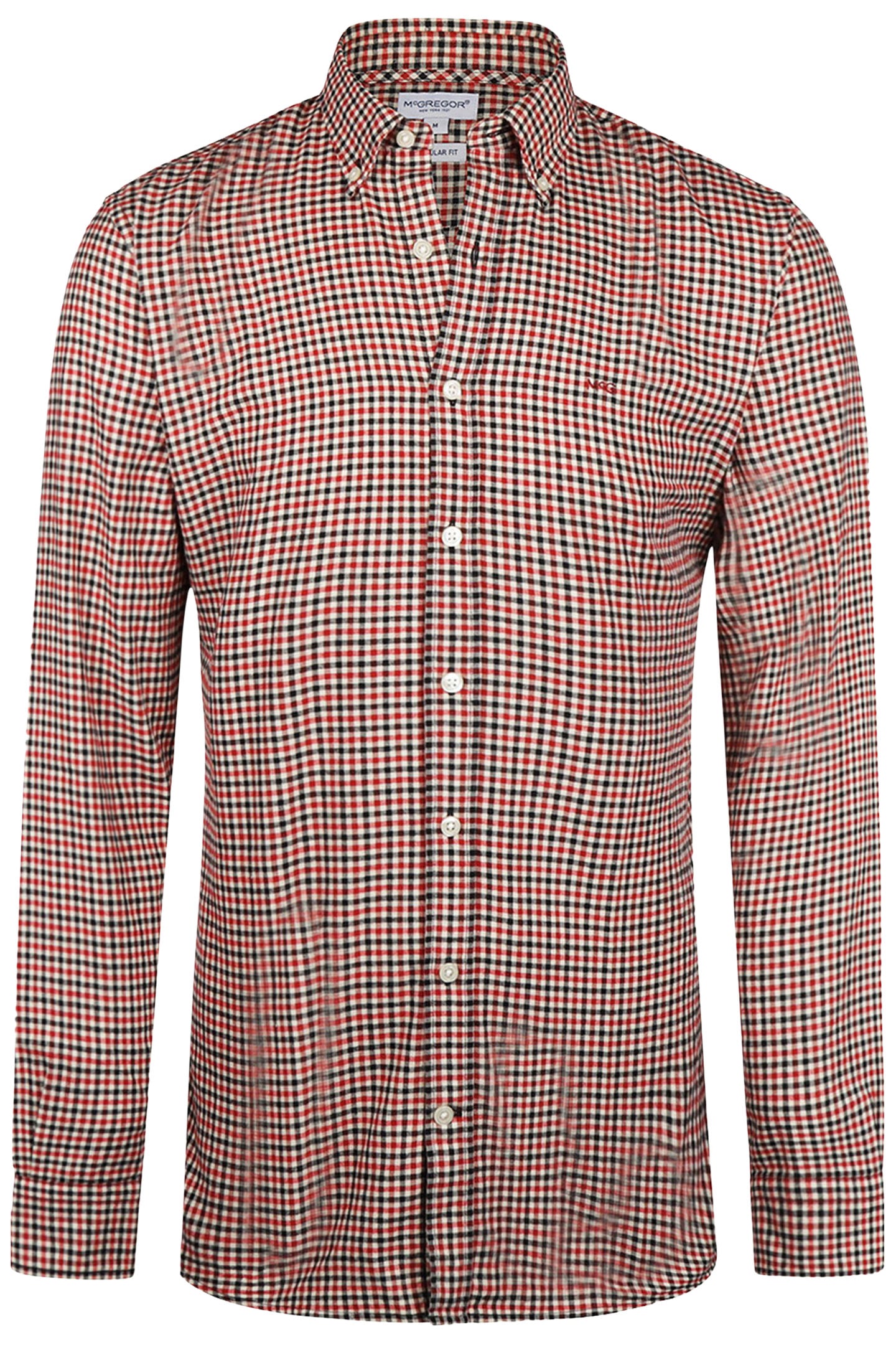 TATTERSAL CHECK SHIRT CHESNUT 1