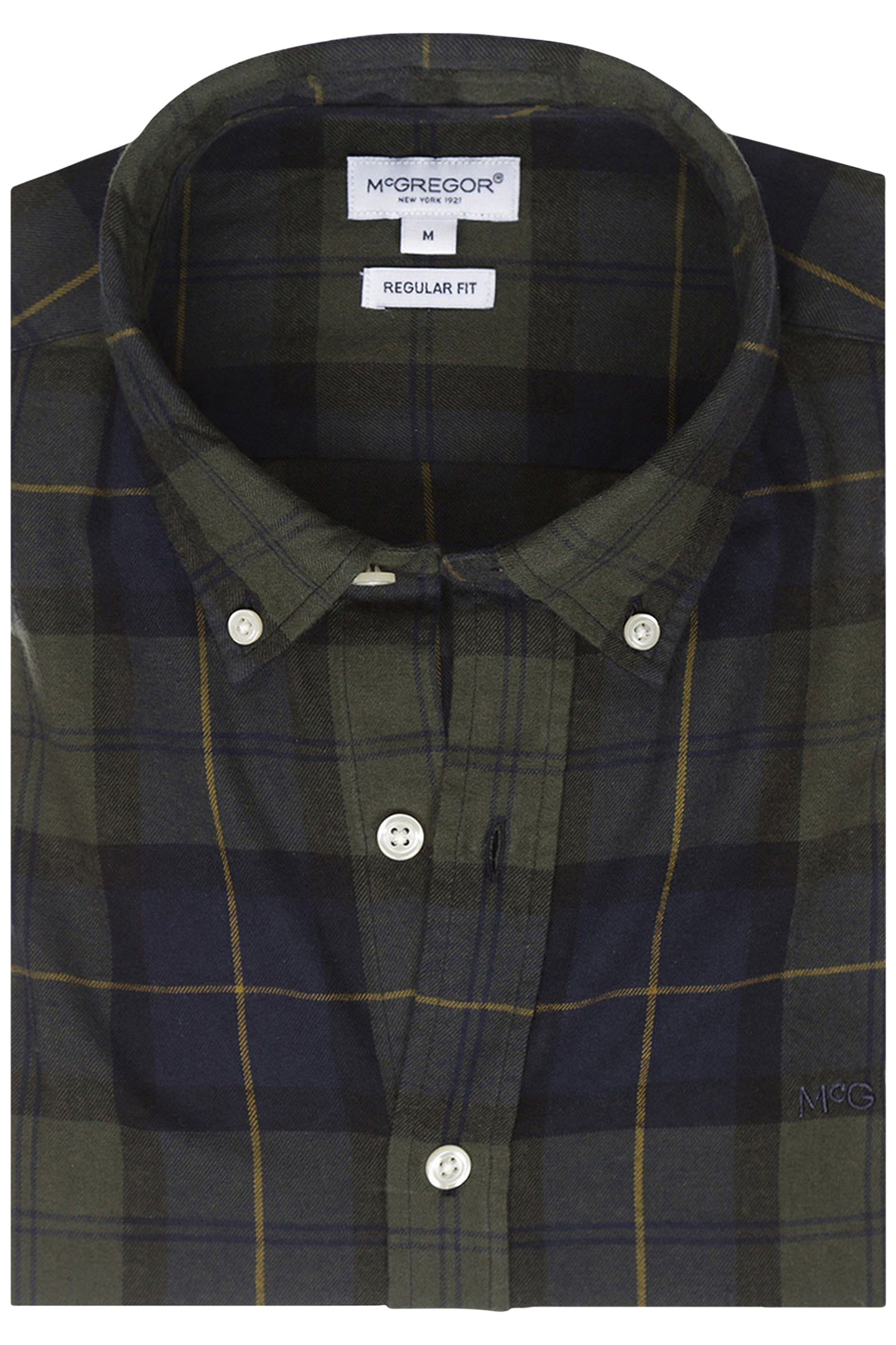 BIG CHECK SHIRT PINE GREEN 3