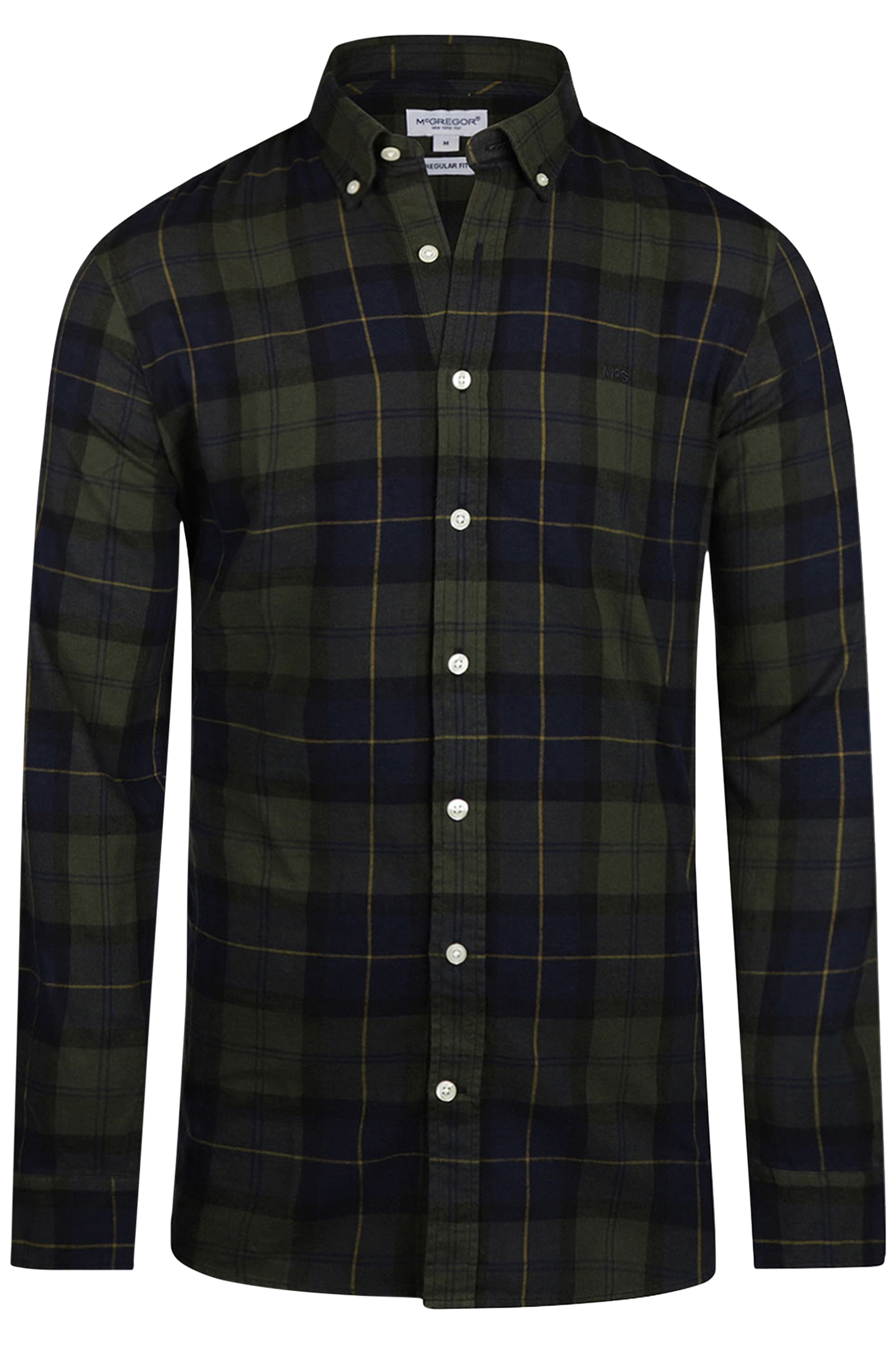 BIG CHECK SHIRT PINE GREEN 1
