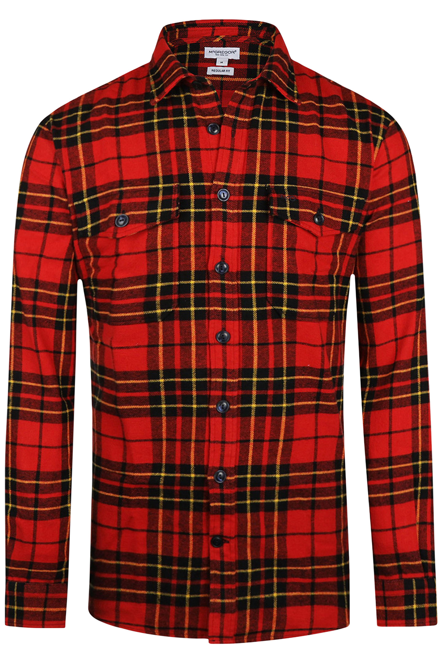 HERITAGE CHECK OVERSHIRT RED 1