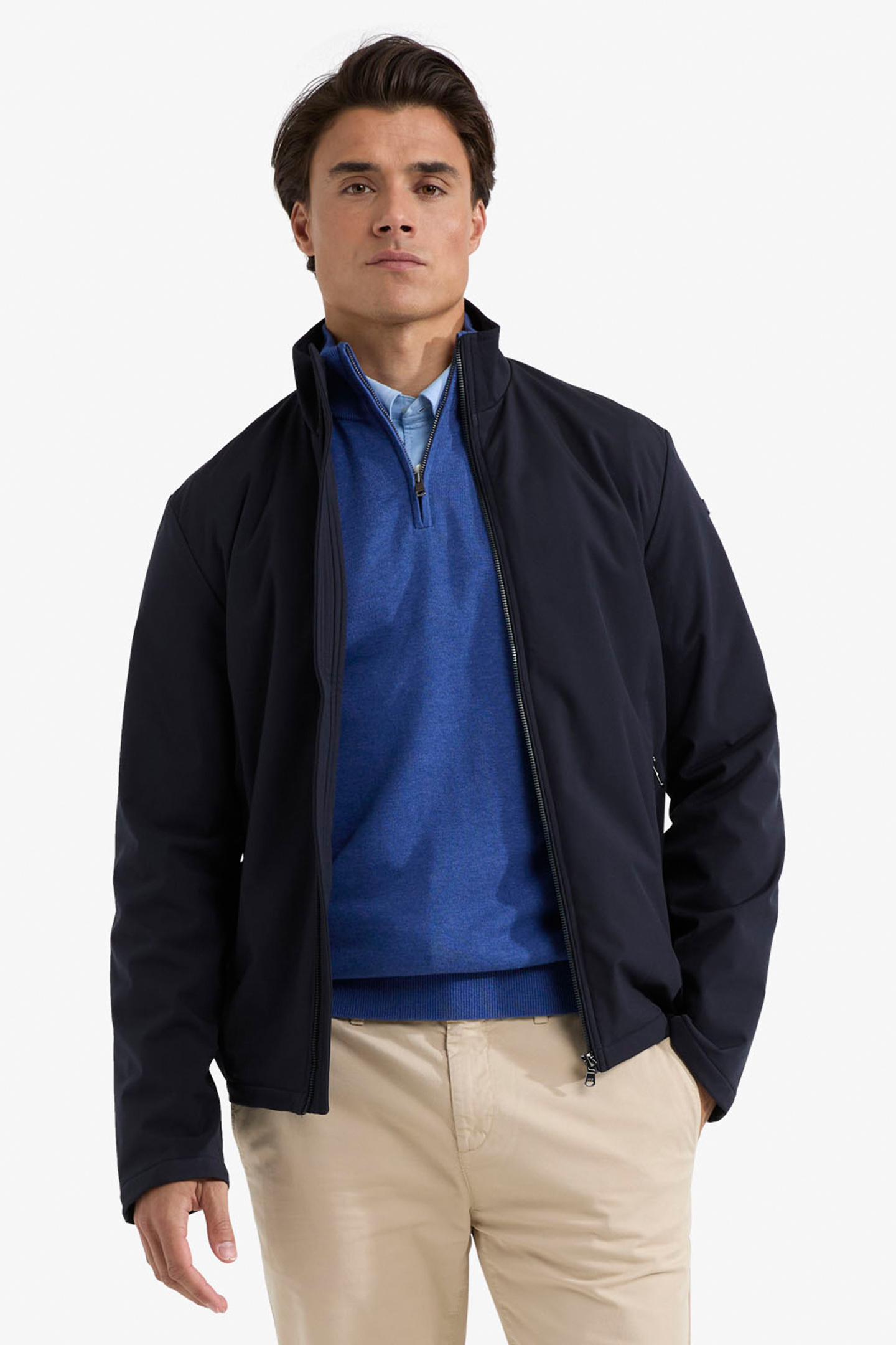 SOFT SHELL JACKET NAVY by McGregor
