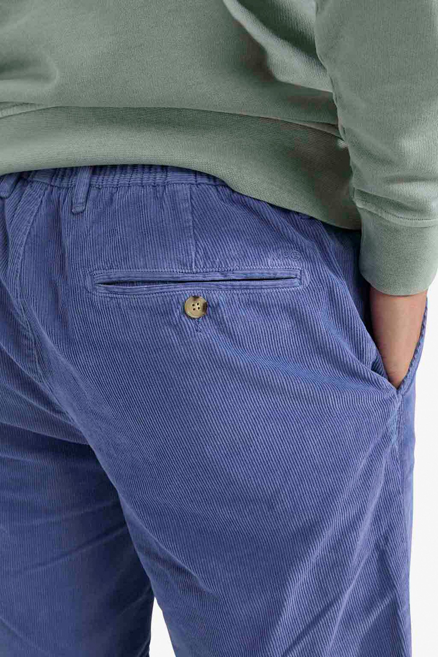 CORD SHORTS VINTAGE BLUE 5