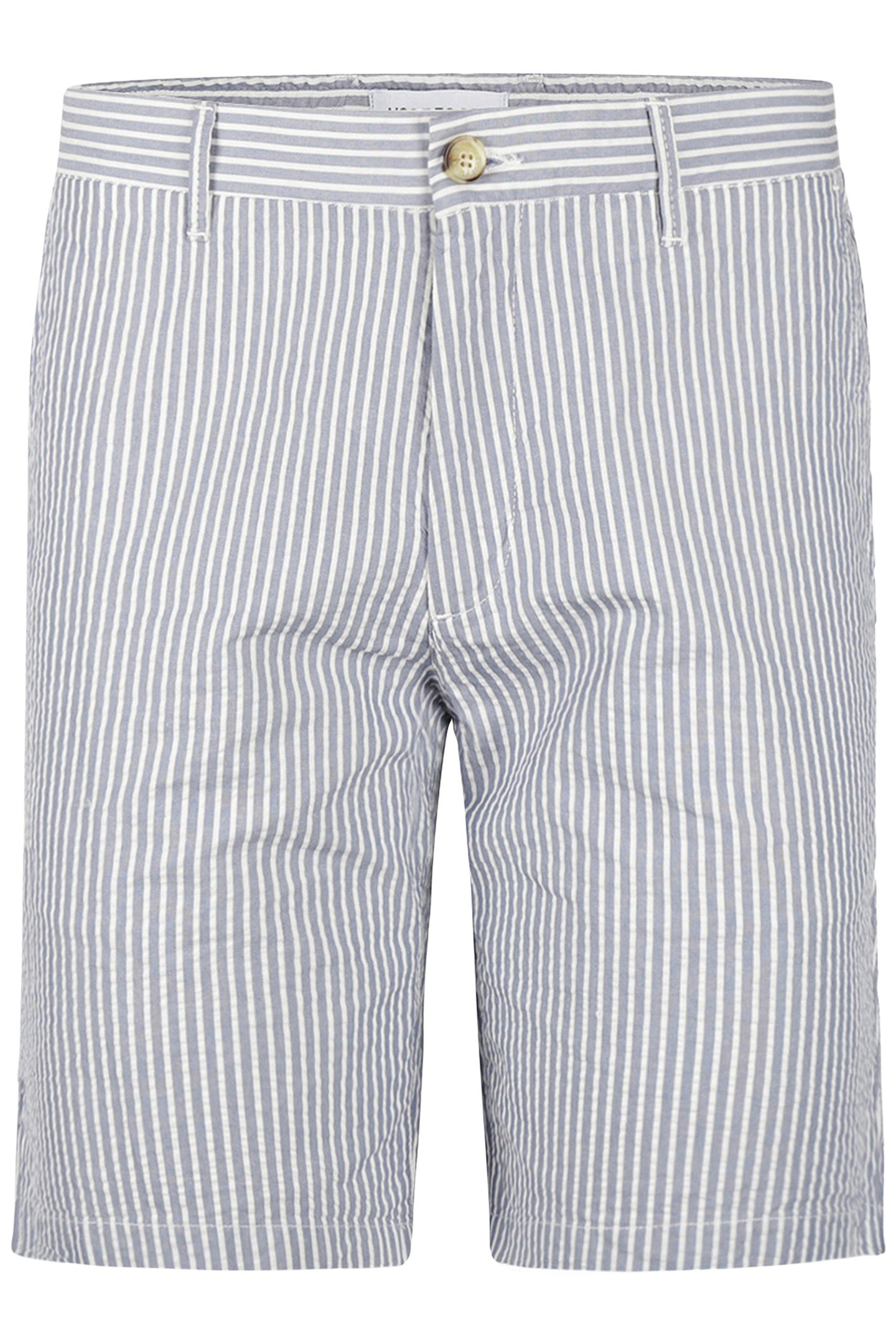 STRIPED SEERSUCKER SHORT MEDIUM BLUE 3