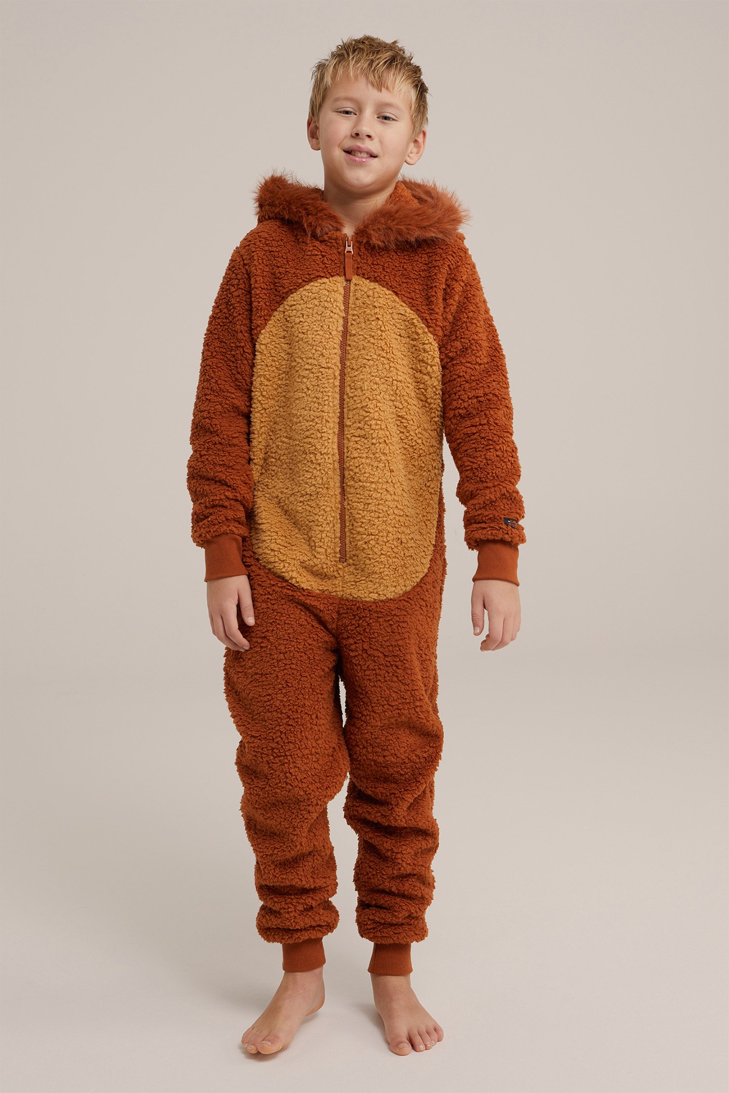 ONESIE LIGHT BROWN by WE Fashion