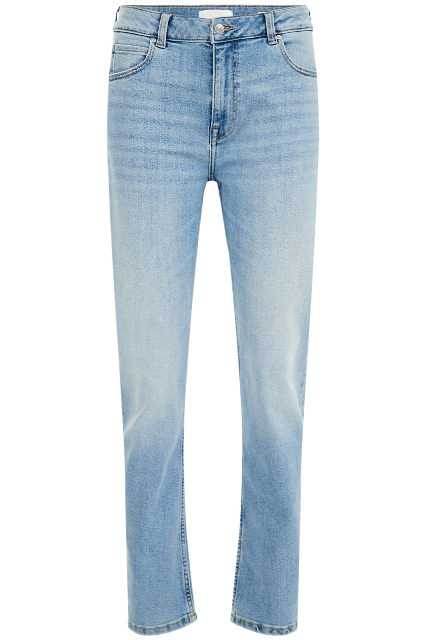 5-POCKET MID WAIST DARK BLUE 4