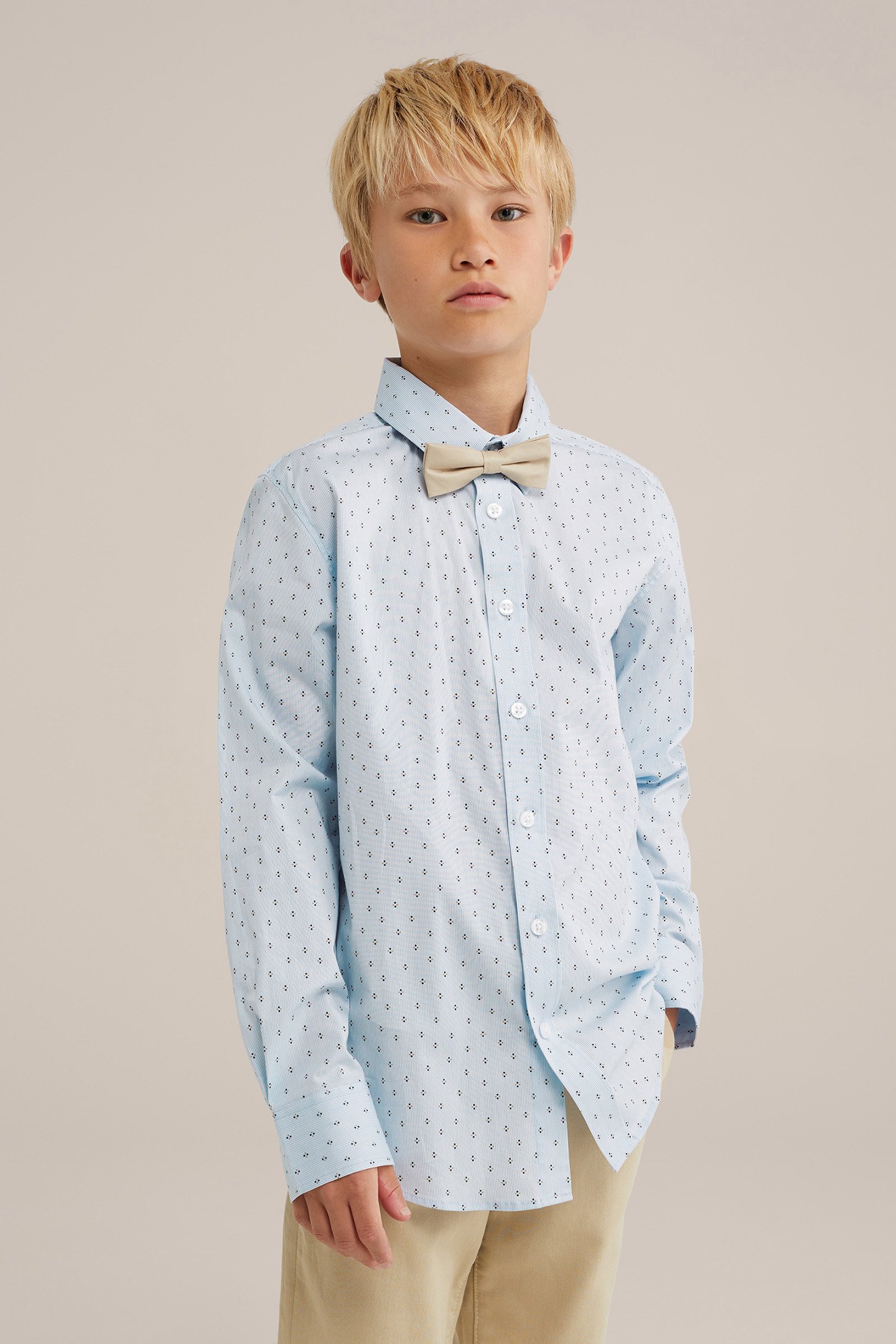 SHIRT LIGHT BLUE by WE Fashion