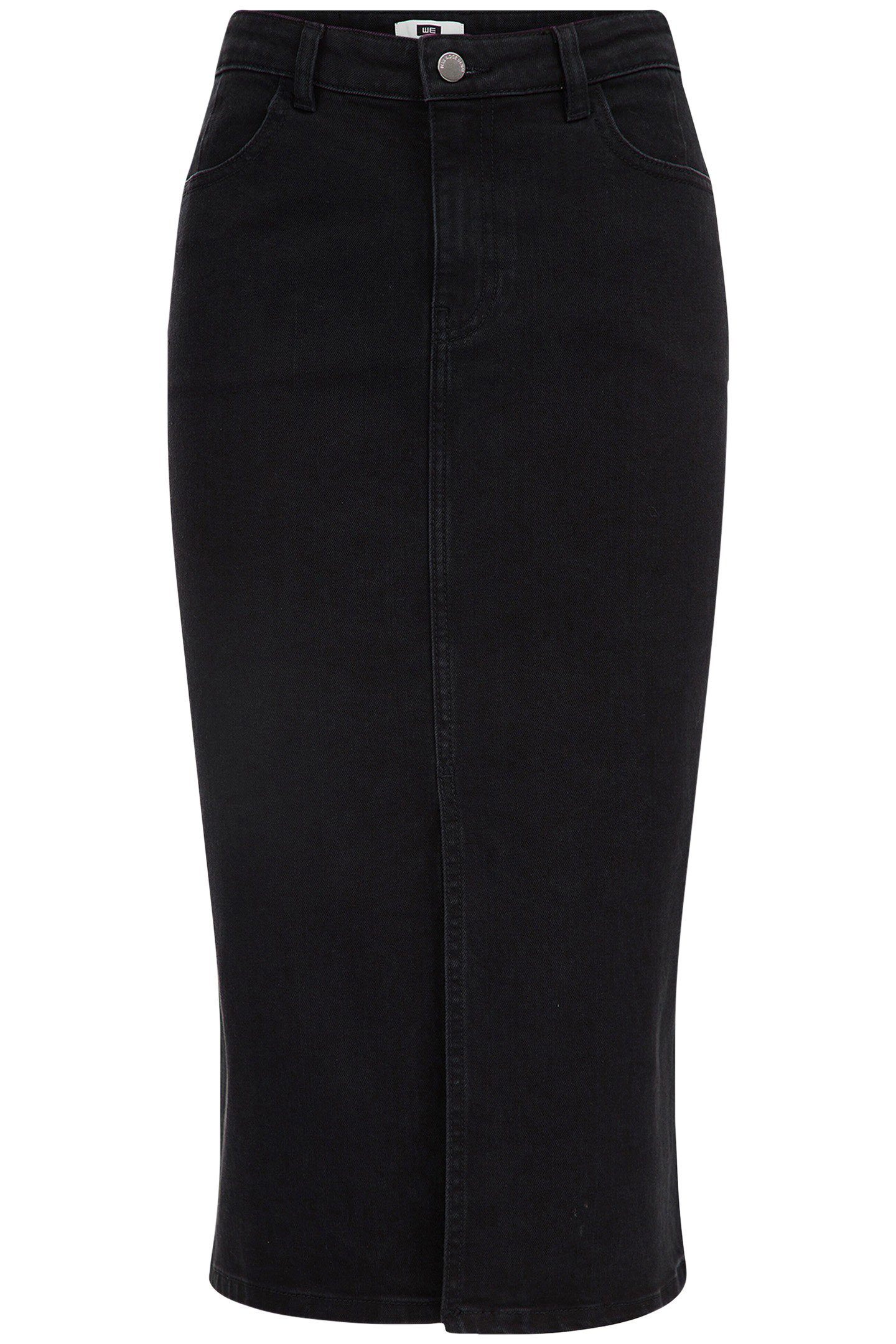 SKIRT MEDIUM LENGTH BLACK 4