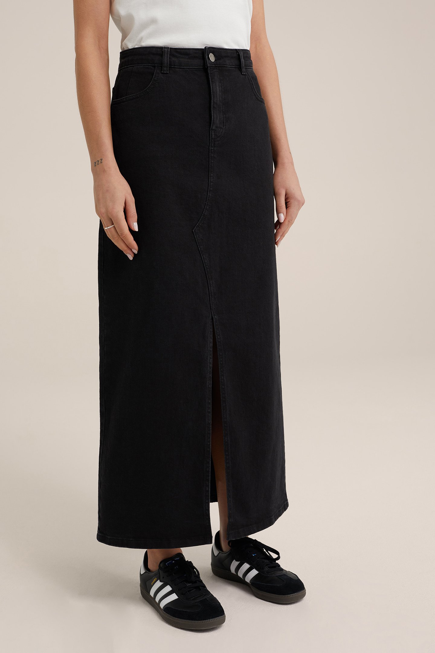SKIRT MAXI LENGTH BLACK by WE Fashion