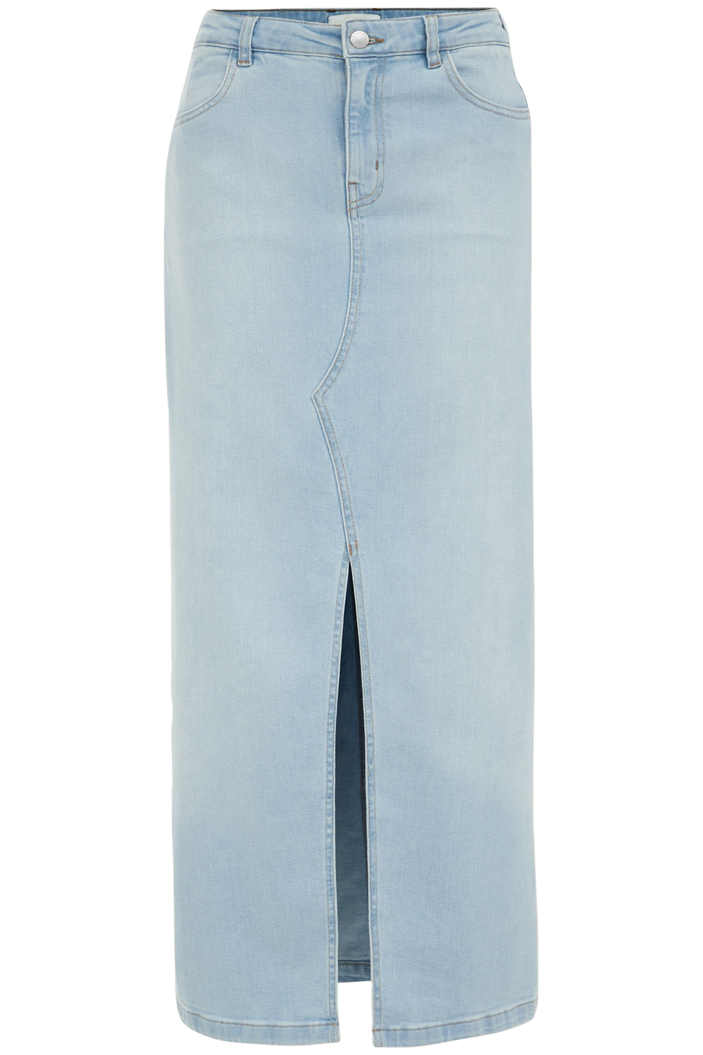 SKIRT MAXI LENGTH LIGHT BLUE 4