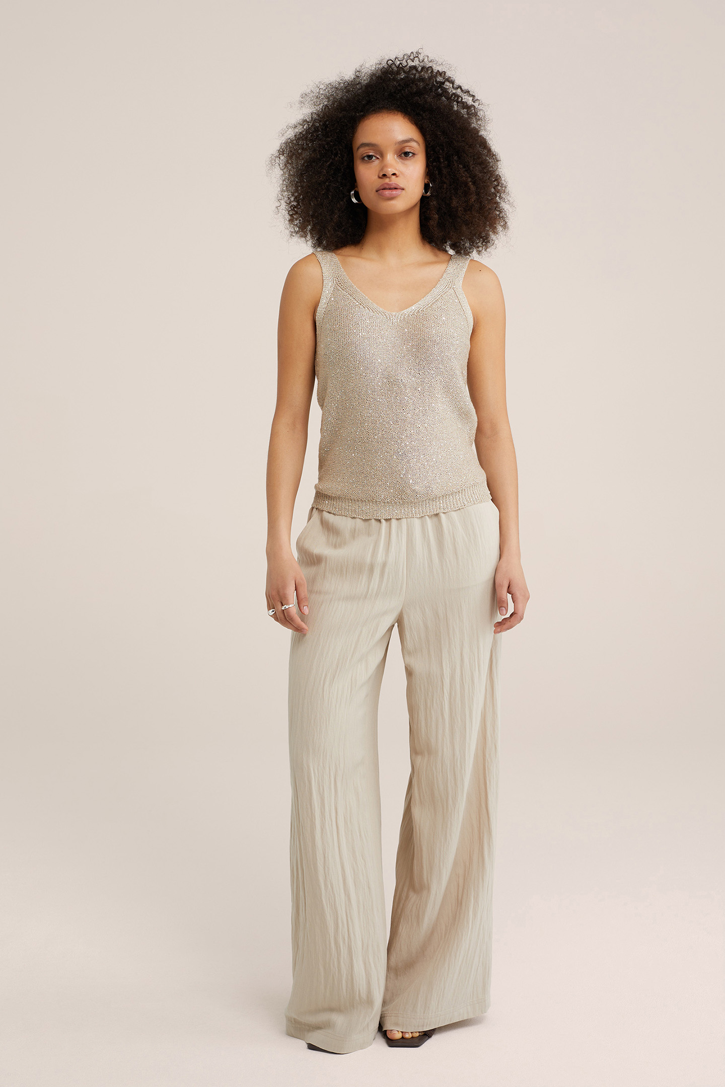 KNITTED PULLOVER BEIGE 3