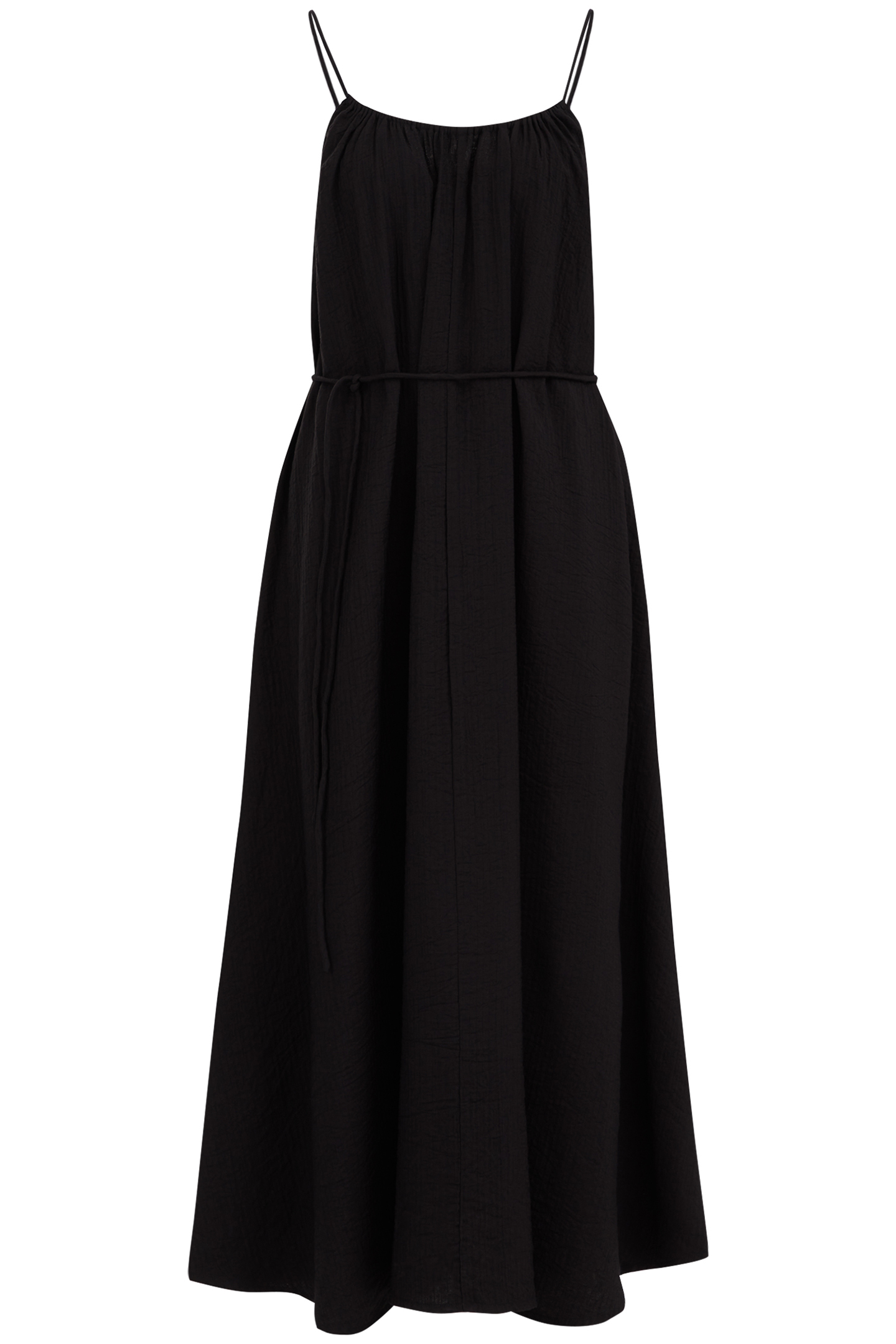 DRESS MID LENGTH BLACK 3