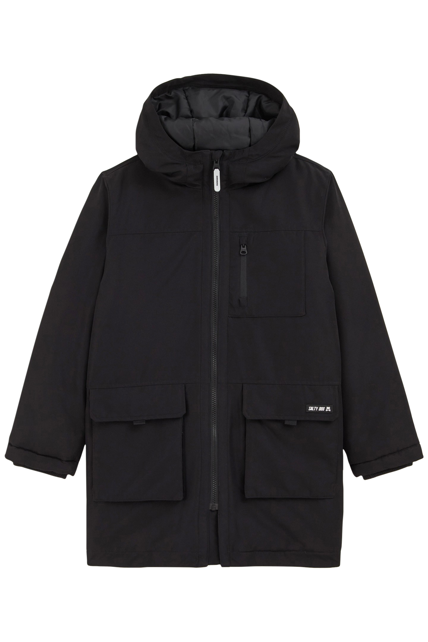 JACKET LONG LENGTH BLACK 2