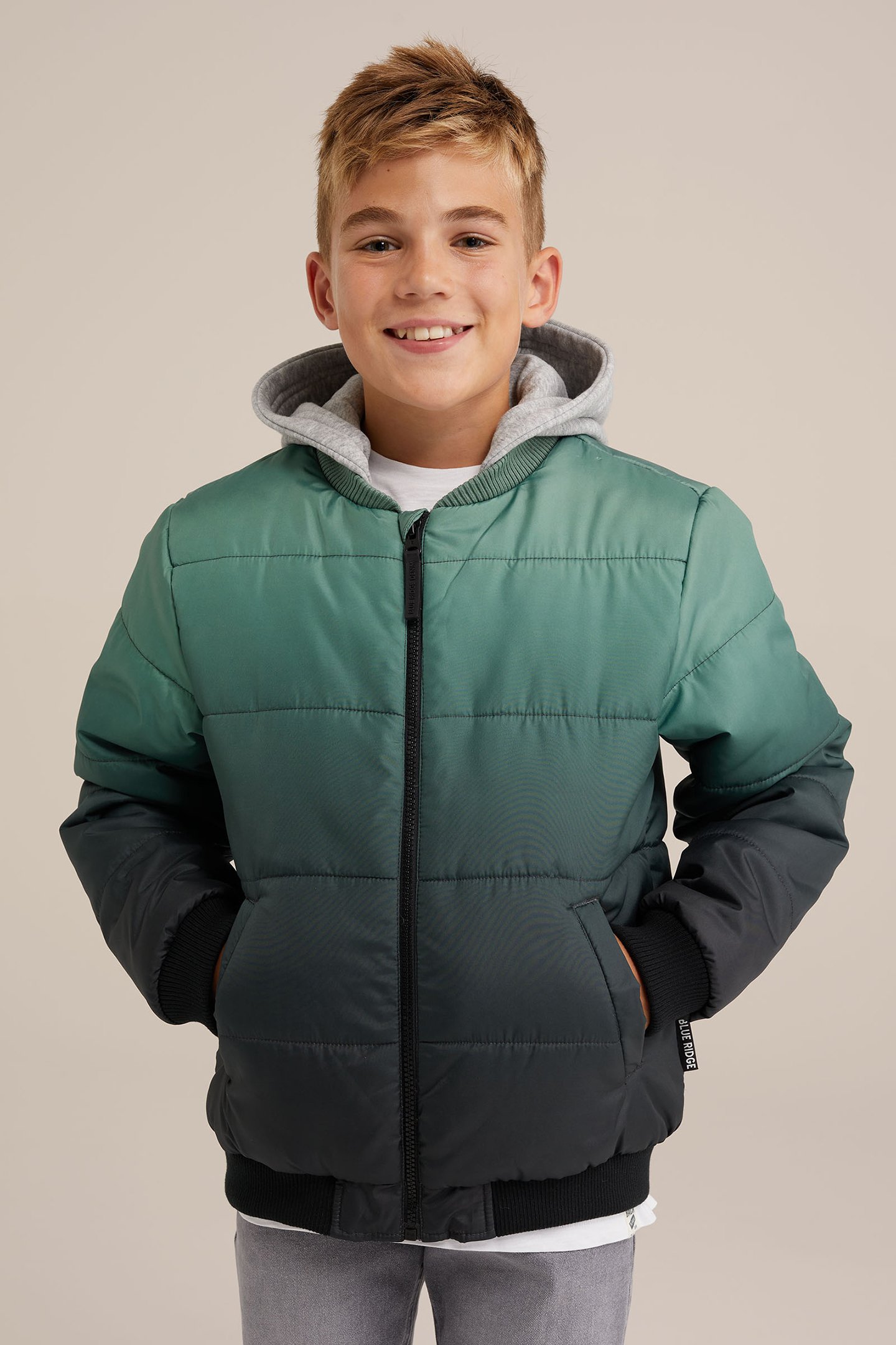JACKET MIDLONG DARK GREEN by WE Fashion