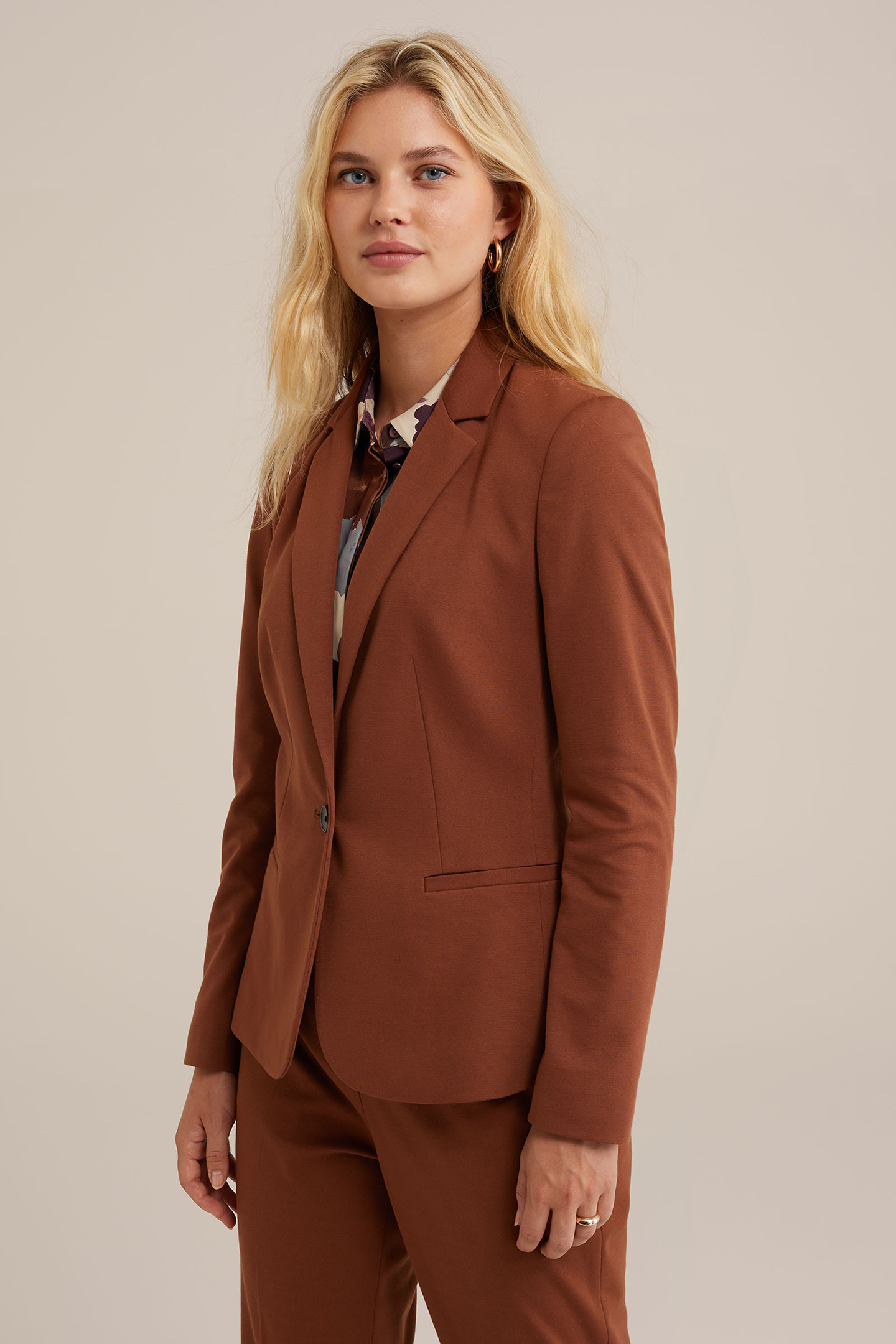 BLAZER CINNAMON BROWN 1