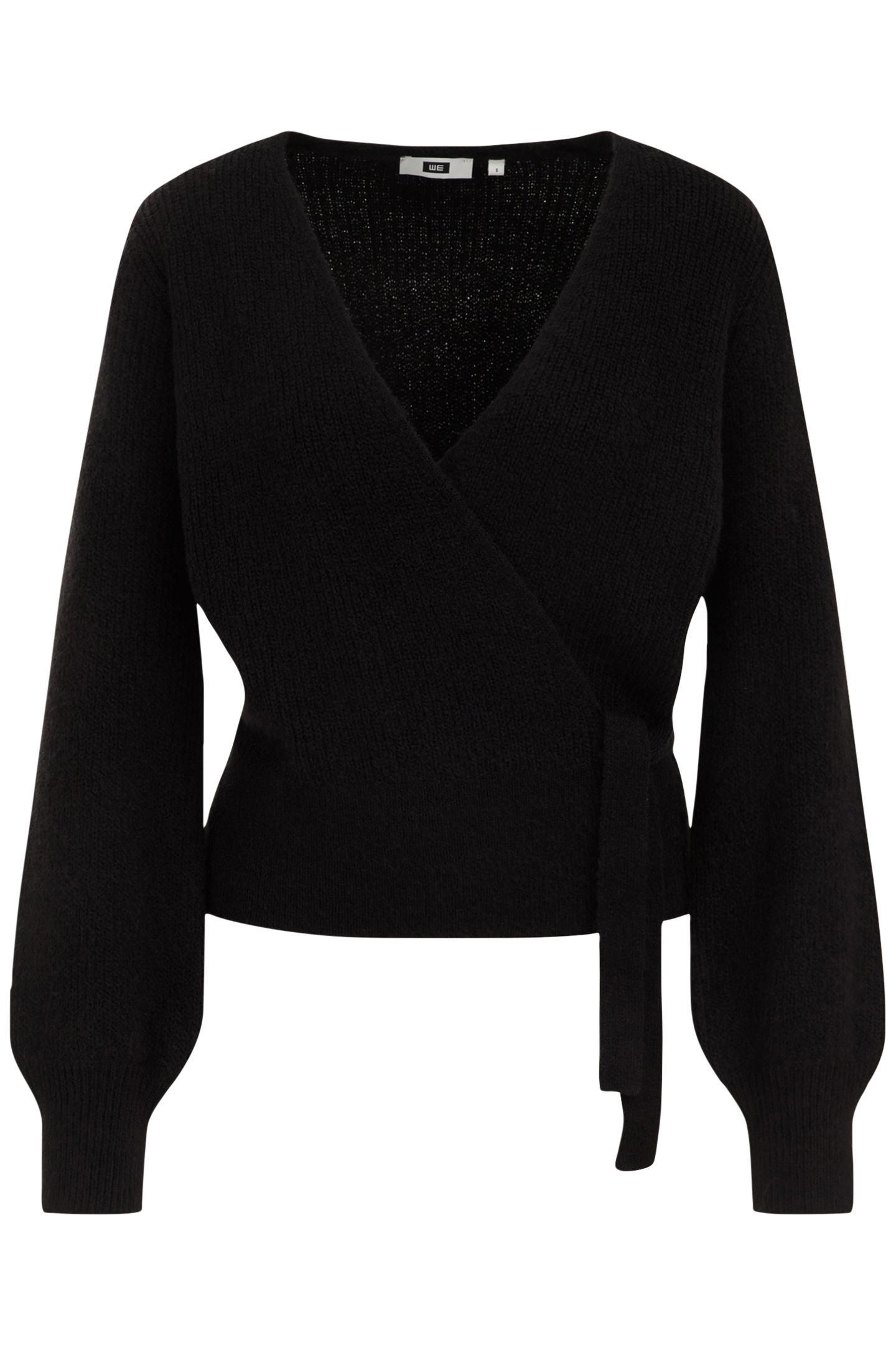 WRAP CARDIGAN BLACK 4