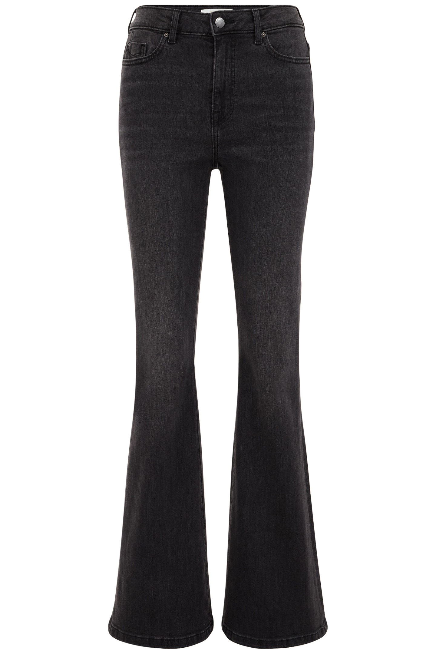 5-POCKET HIGH WAIST DARK GREY 4