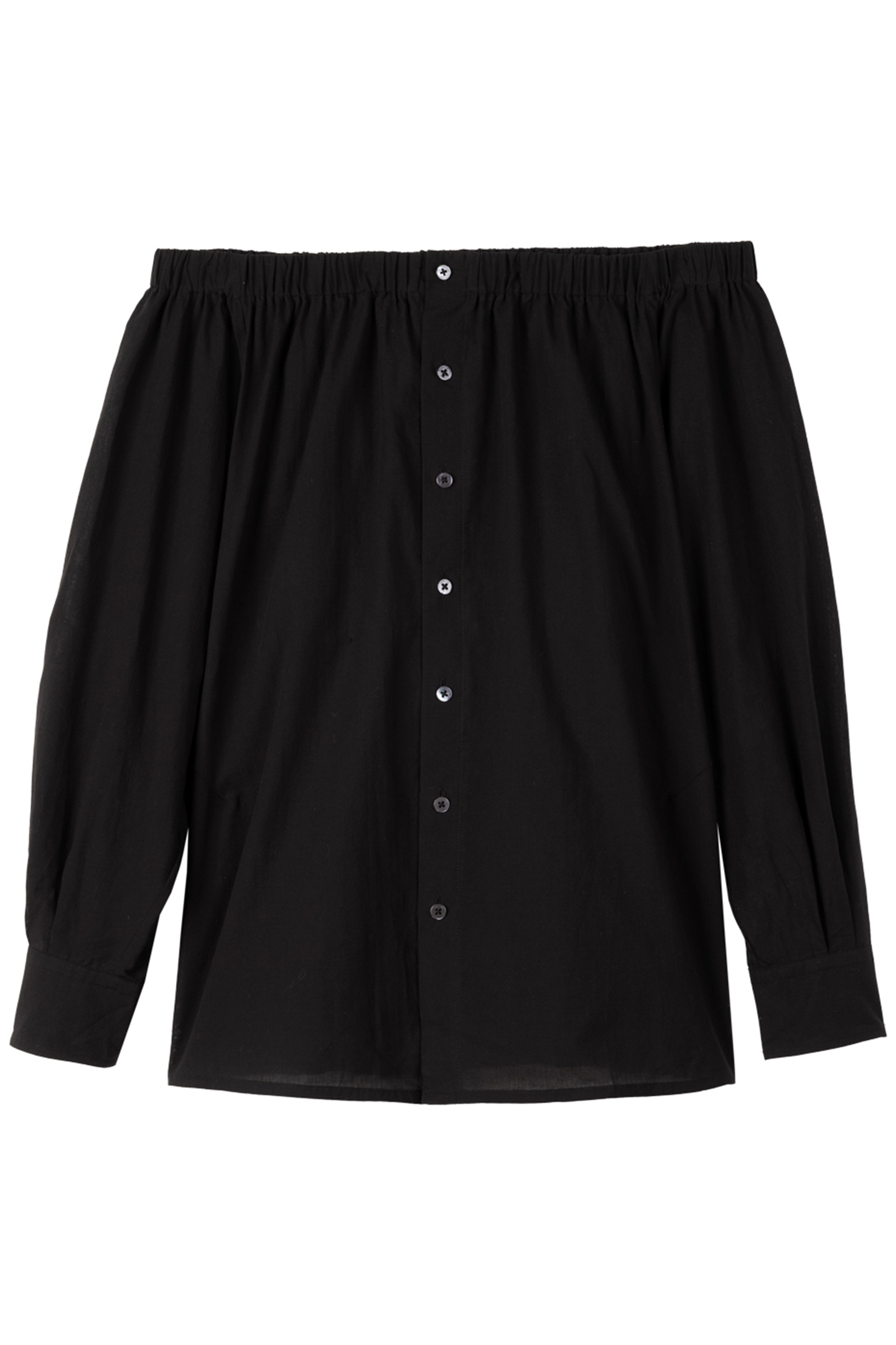 OFF SHOULDER BLOUSE BLACK 4