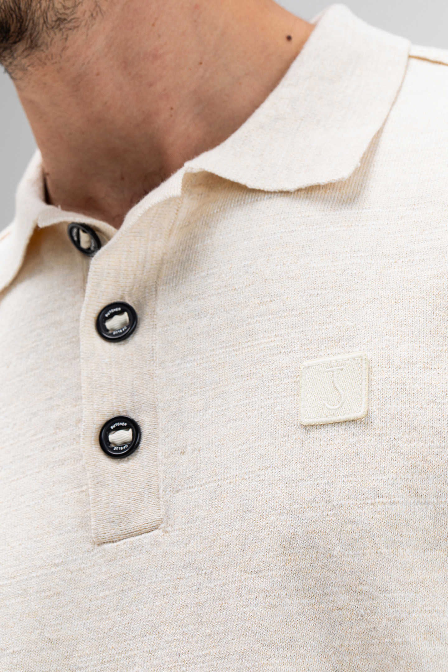 LT CLIFDEN POLO BEIGE GREY 5