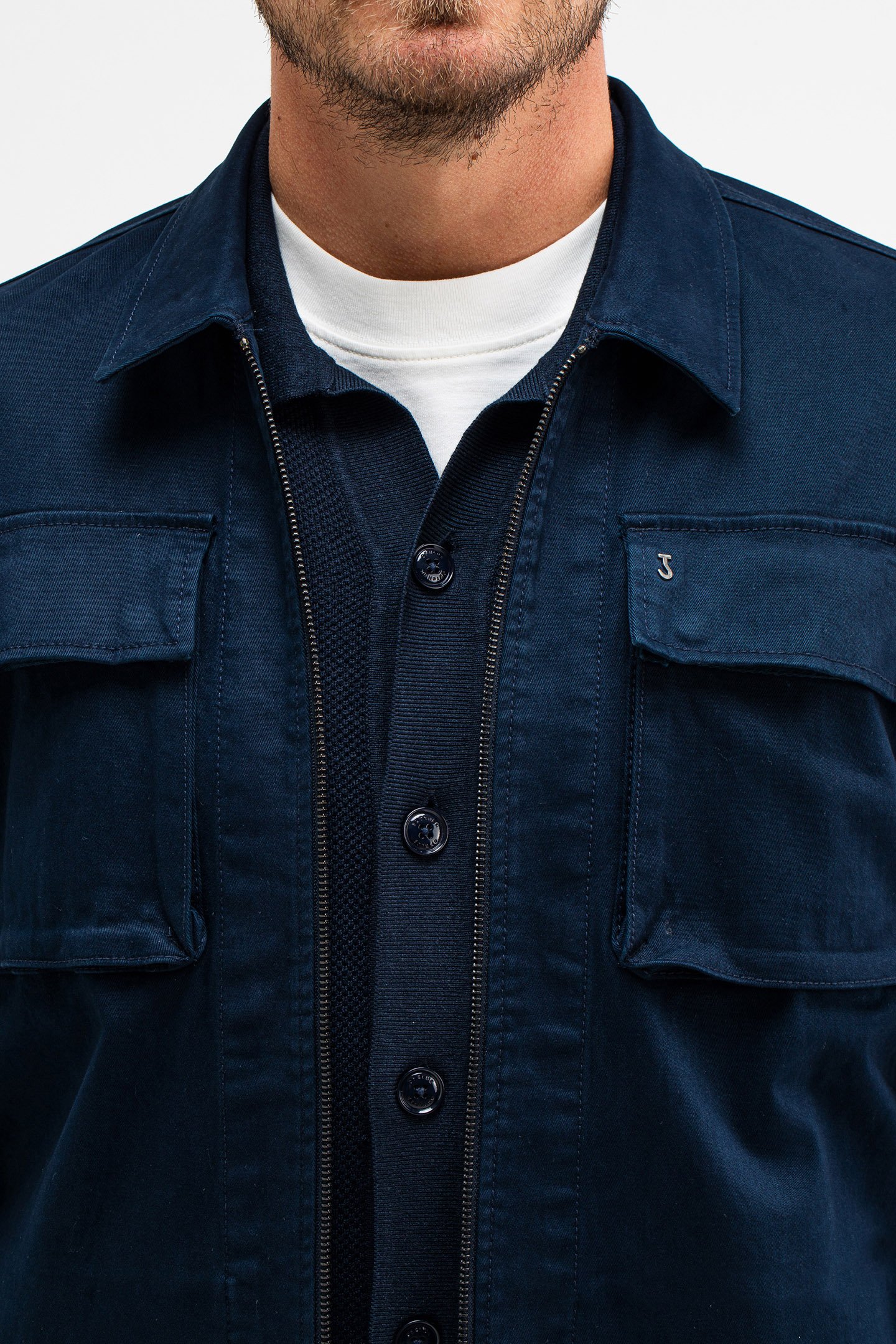 SONAM TWILL OVERSHIRT ALASKA BLUE 5