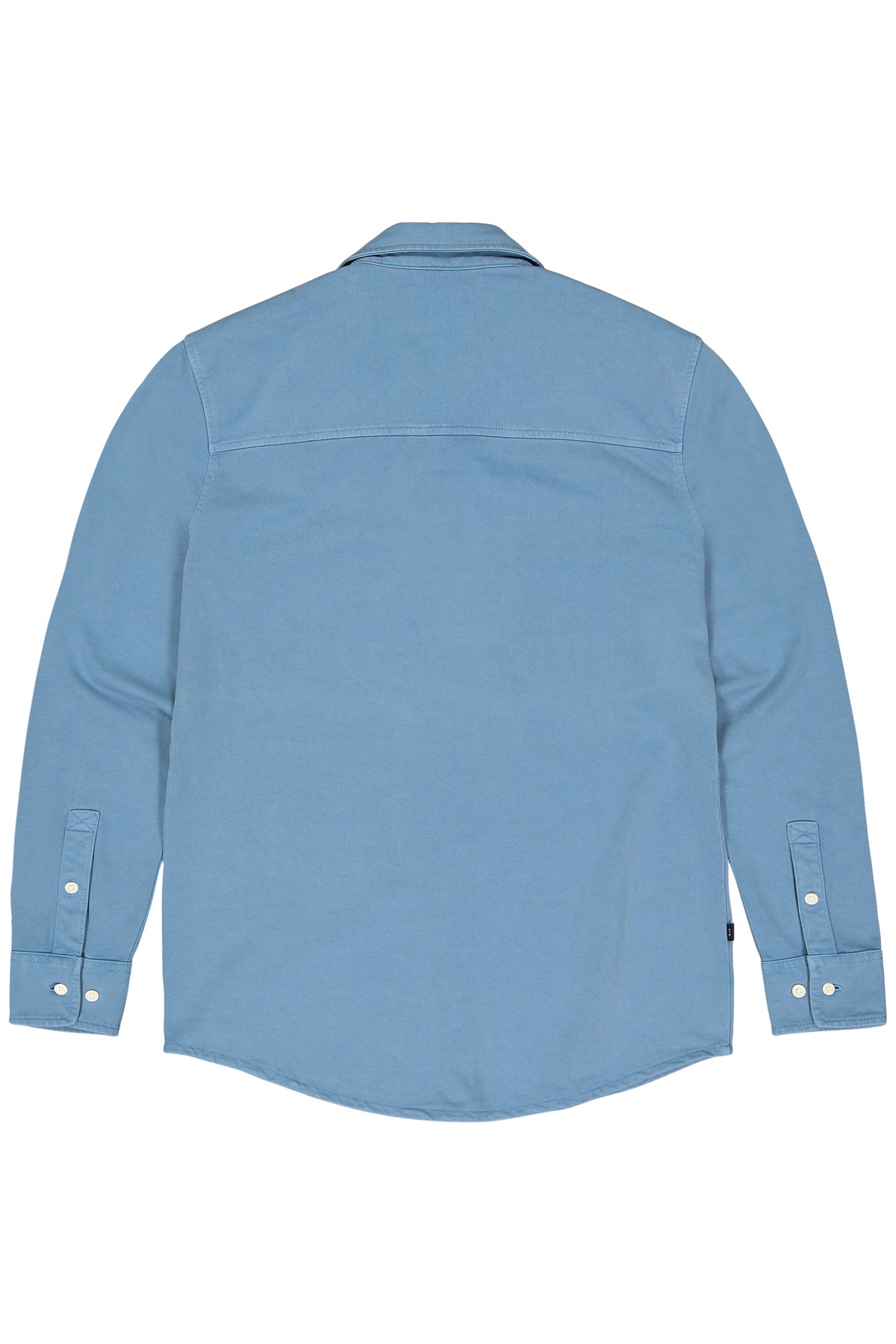 FINN POCKET JERSEY OVERSHIRT LAGOON BLUE 4