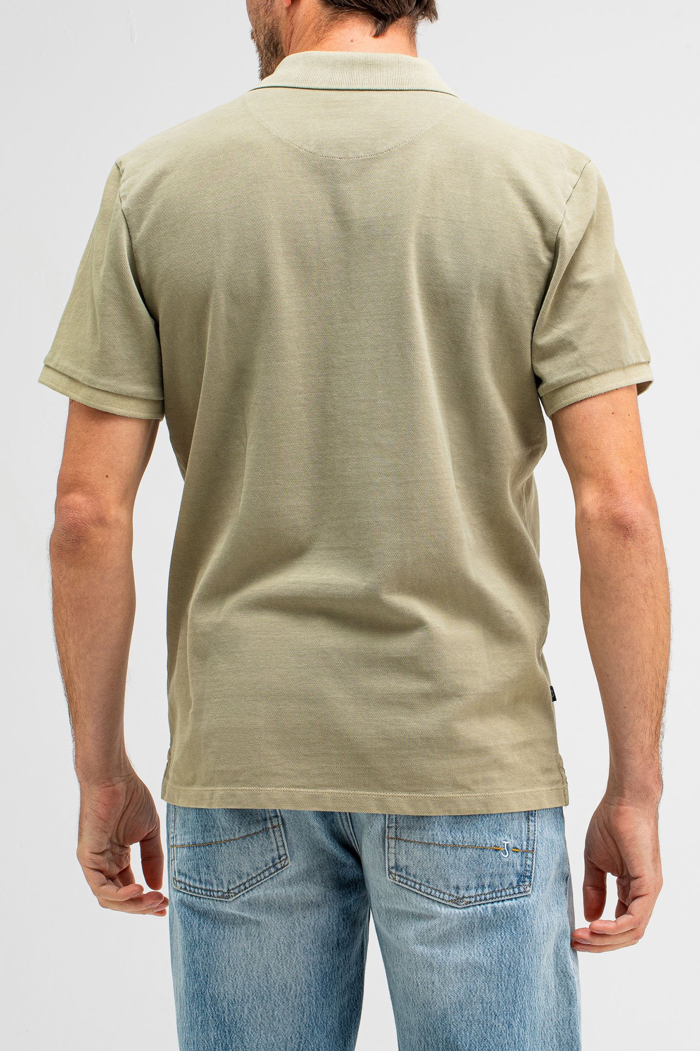 ARMY PIQUE POLO LEAF GREEN 2