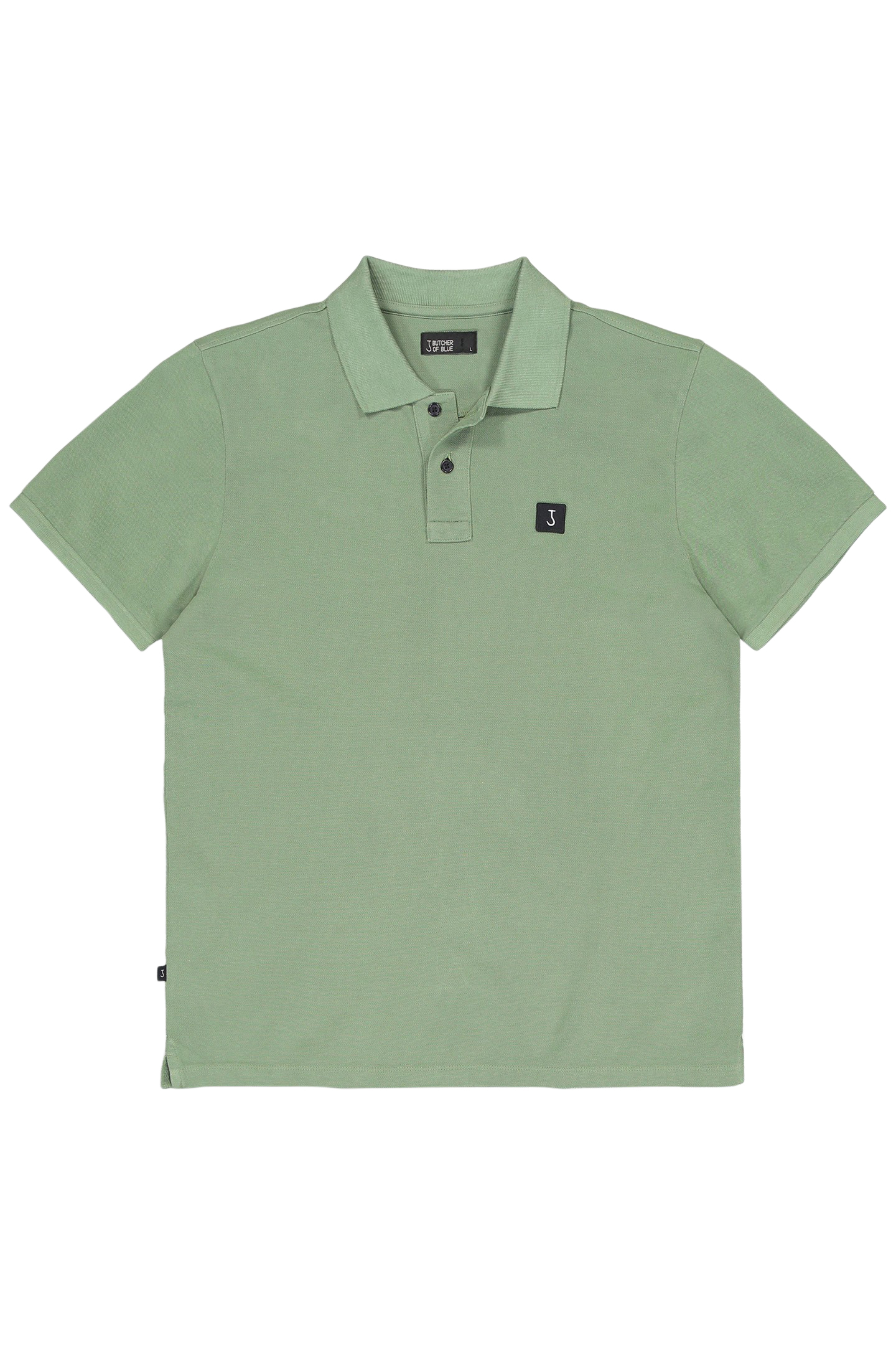 ARMY PIQUE POLO JADE GREEN 3