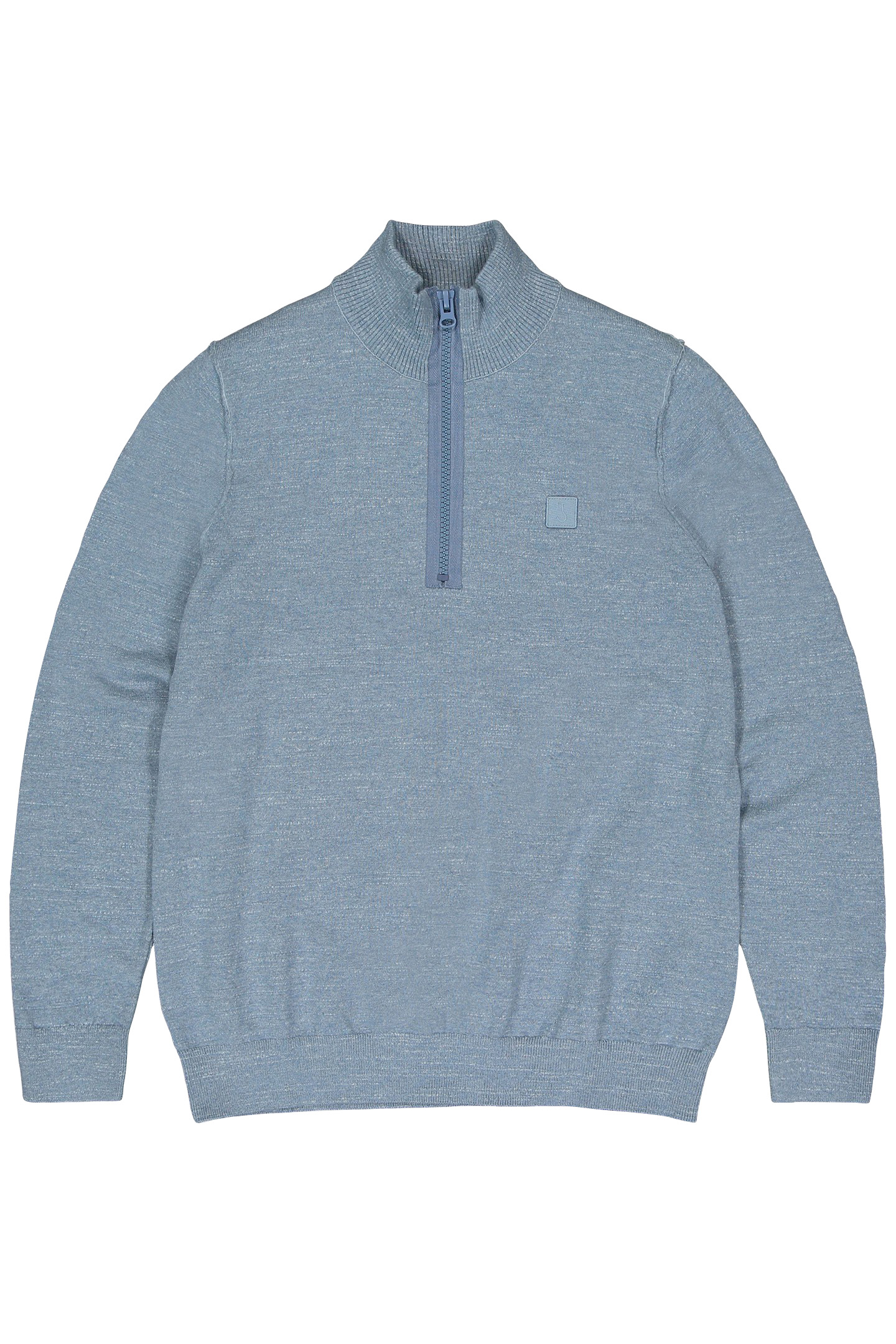 LT CLIFDEN HALF ZIP LAGOON BLUE 3