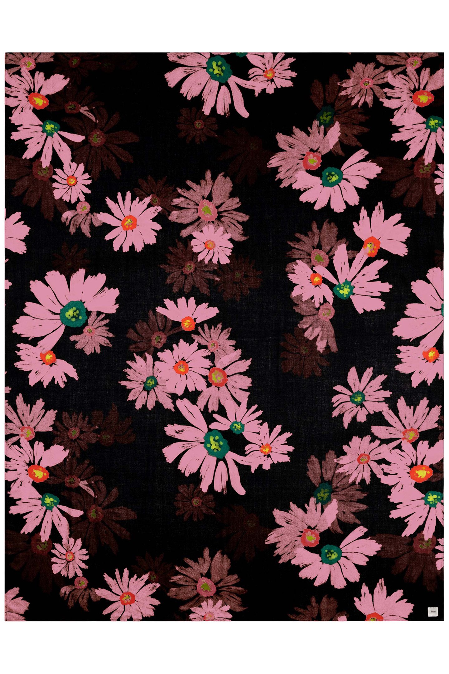 SHAWL - BIG BLOOMING PINK by POM Amsterdam