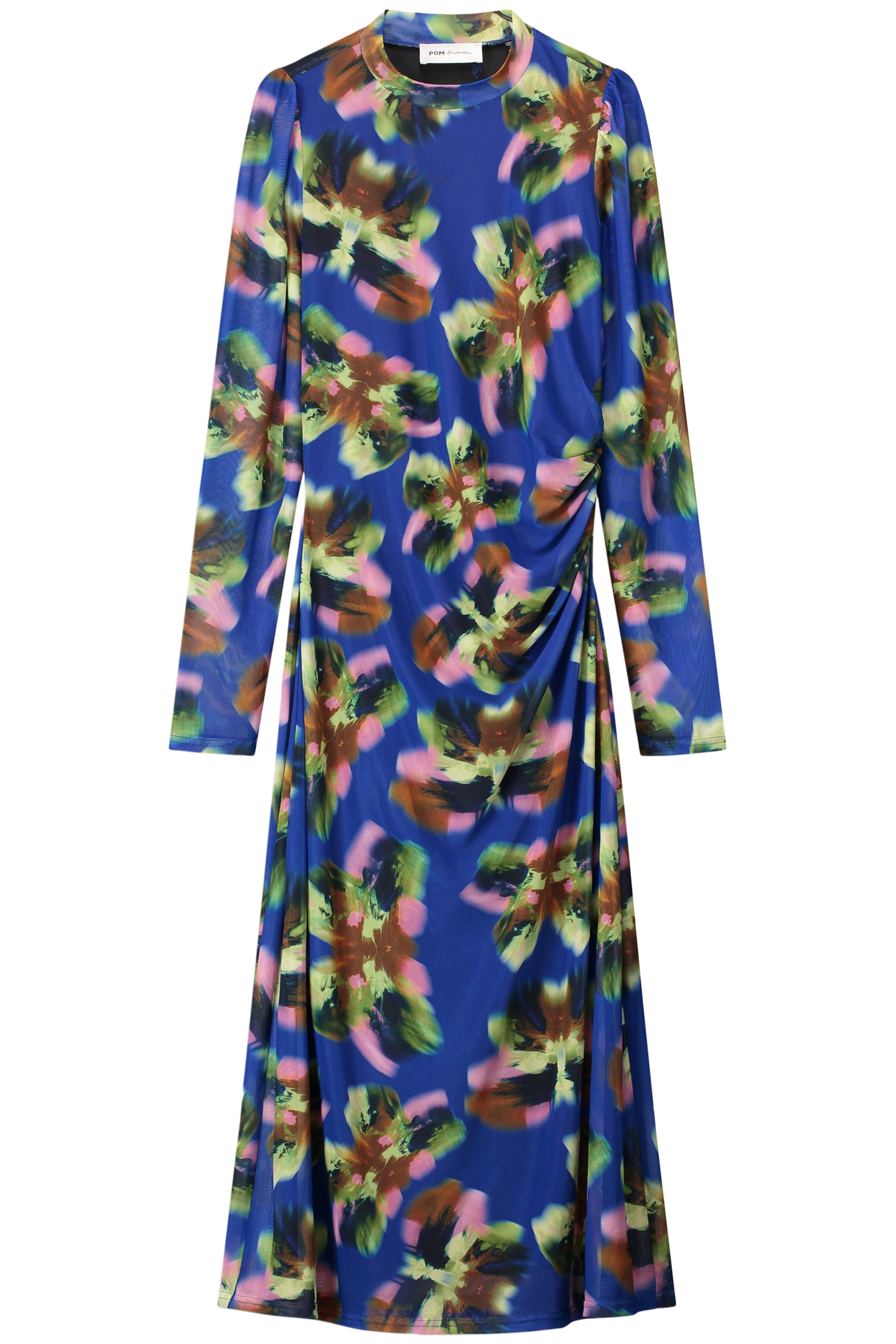 DRESS - BUTTERFLY BLUE MESH 3