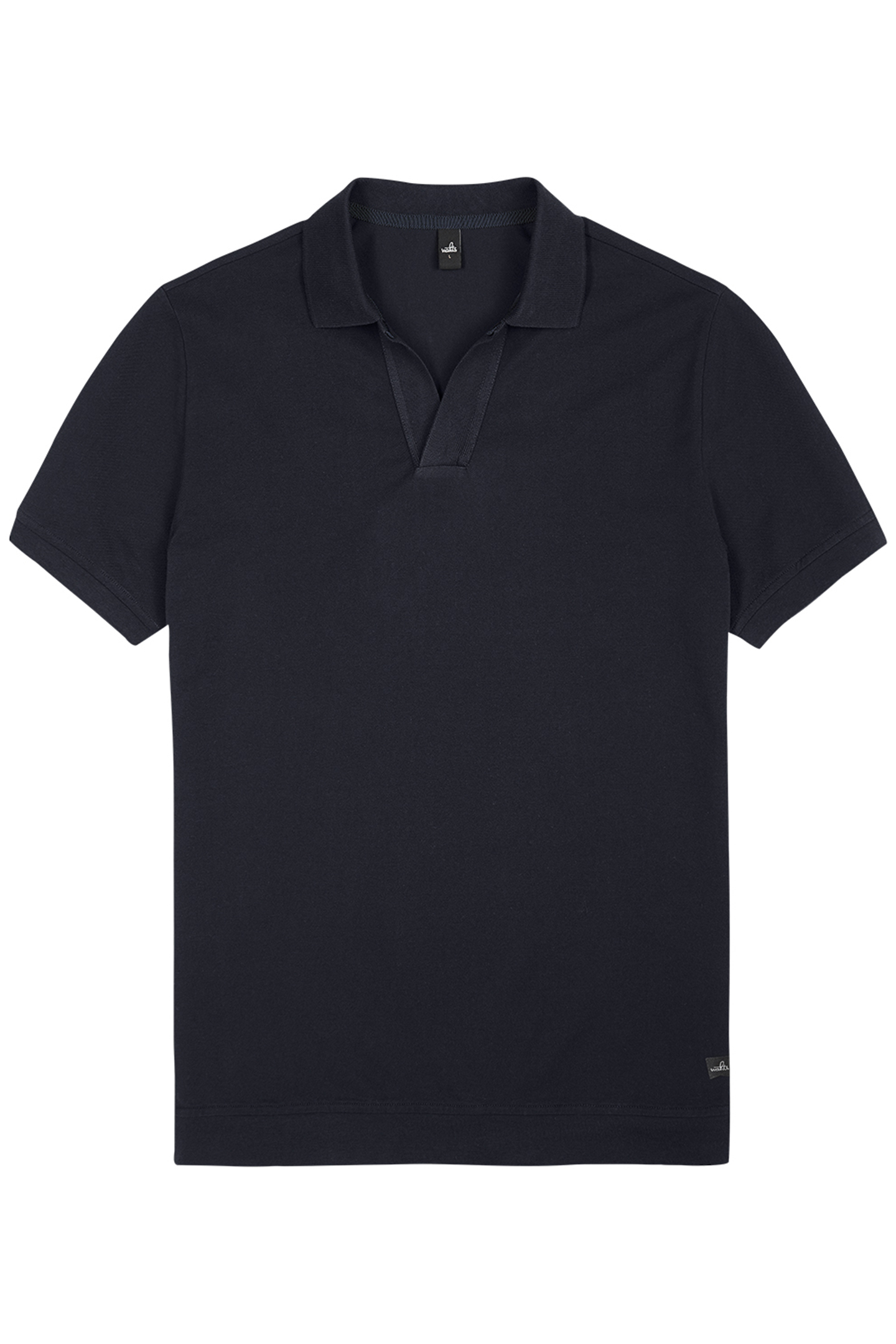 RICE | PIQUÉ RETRO POLO SHIRT DARK NAVY by WAHTS